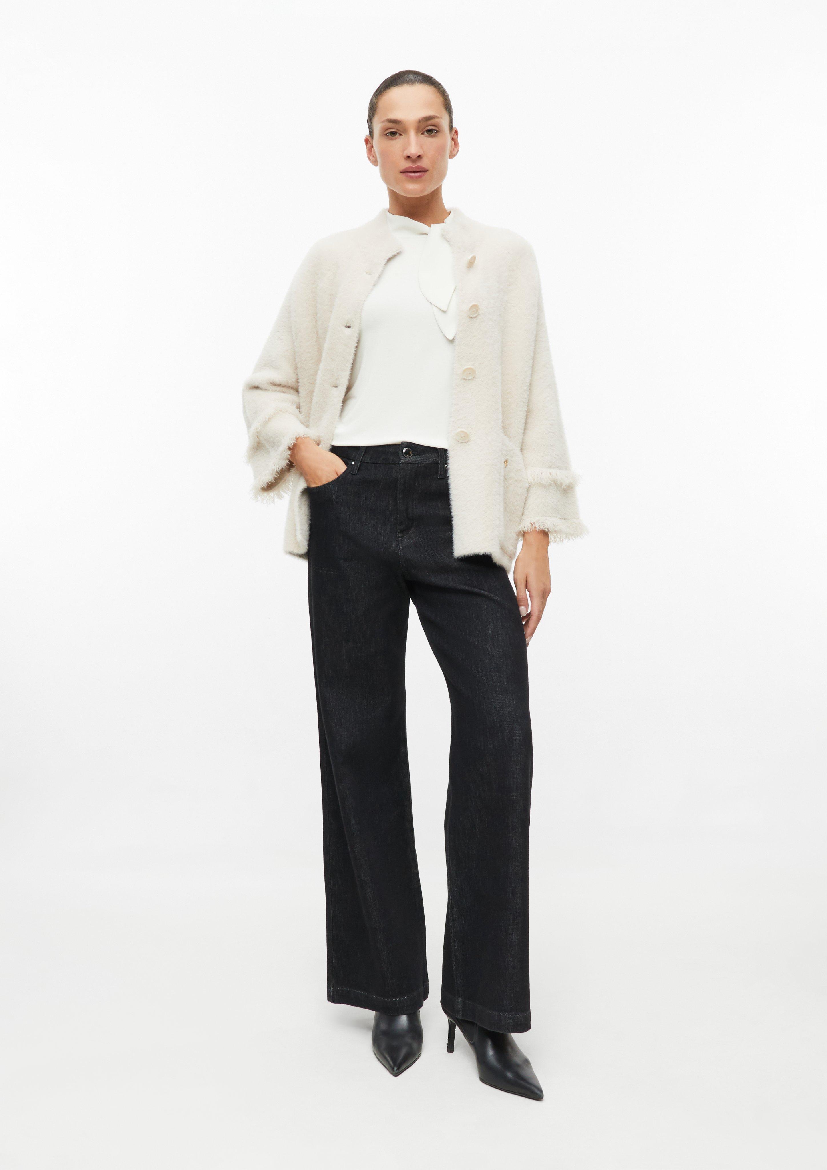 Femmes Veste d'extérieur en crème de s.Oliver BLACK LABEL