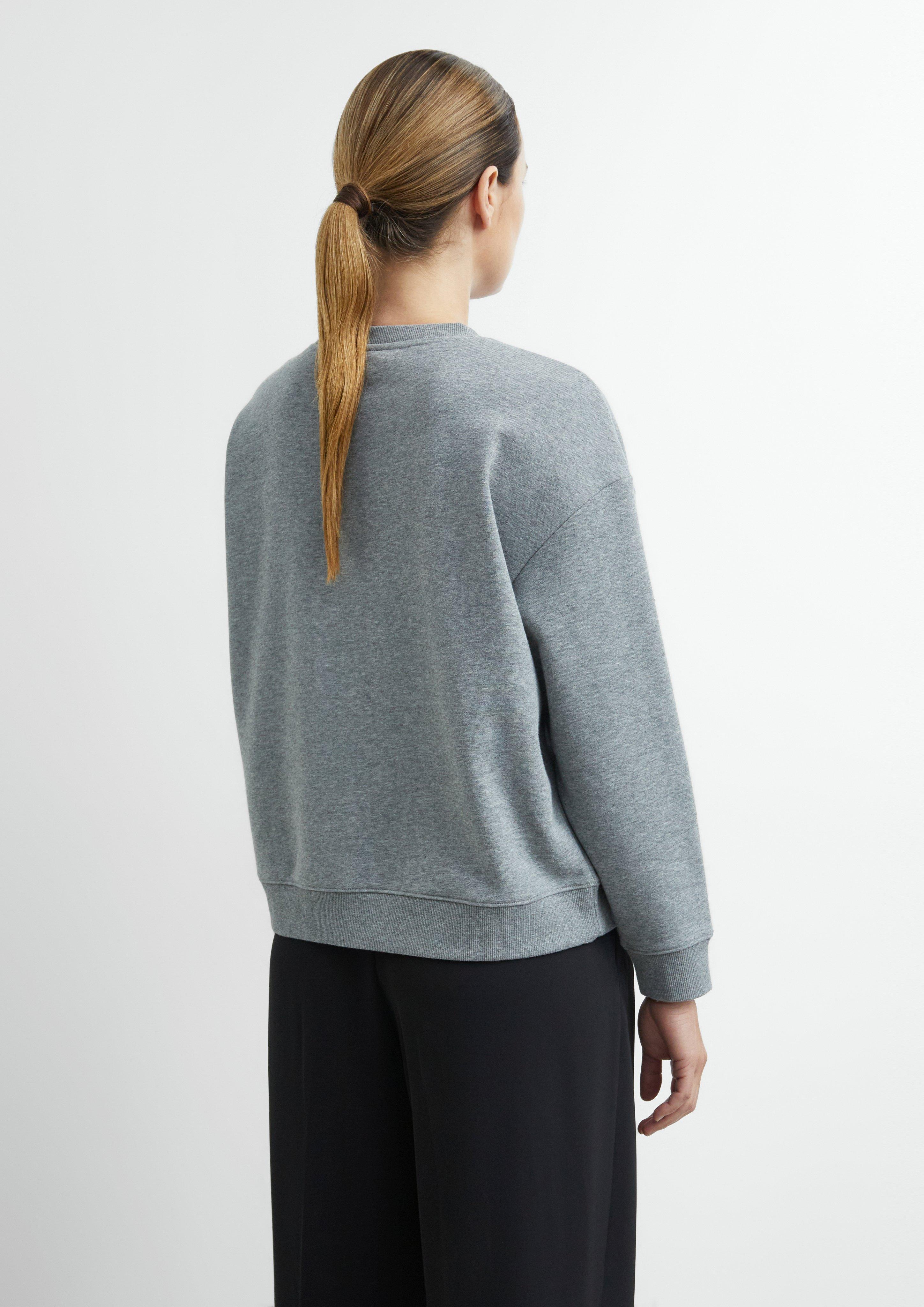 Sweatshirt in grey by COMMA