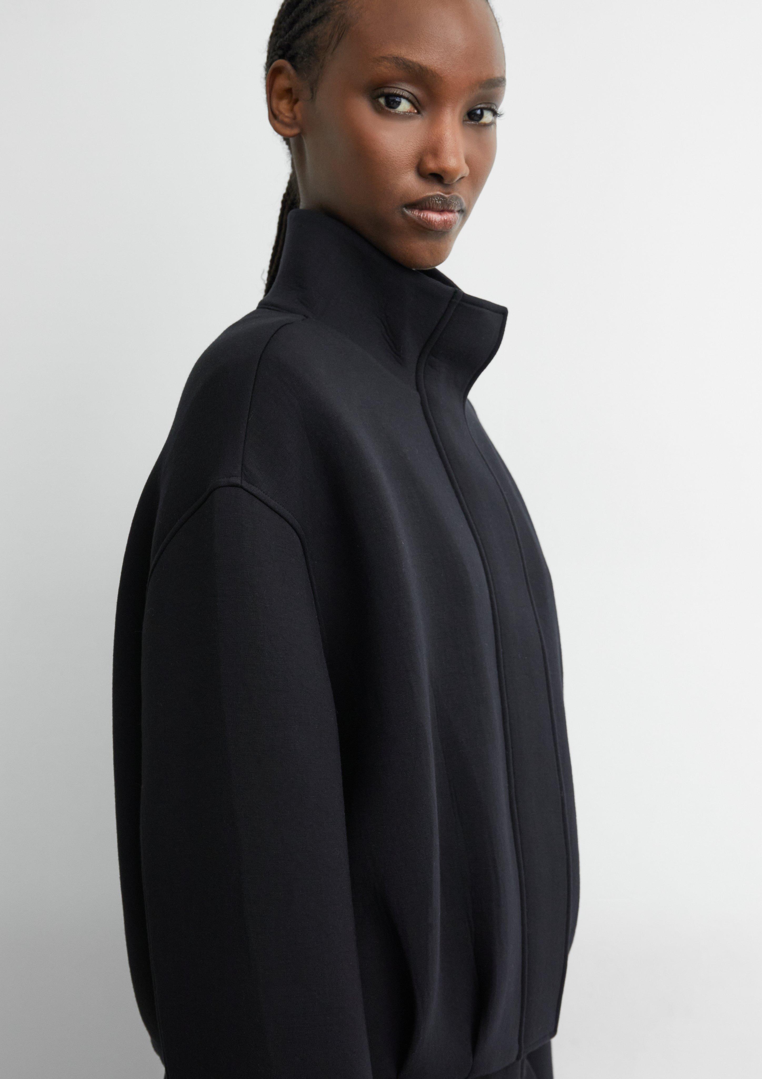 Femmes Sweat-shirt en noir de COMMA