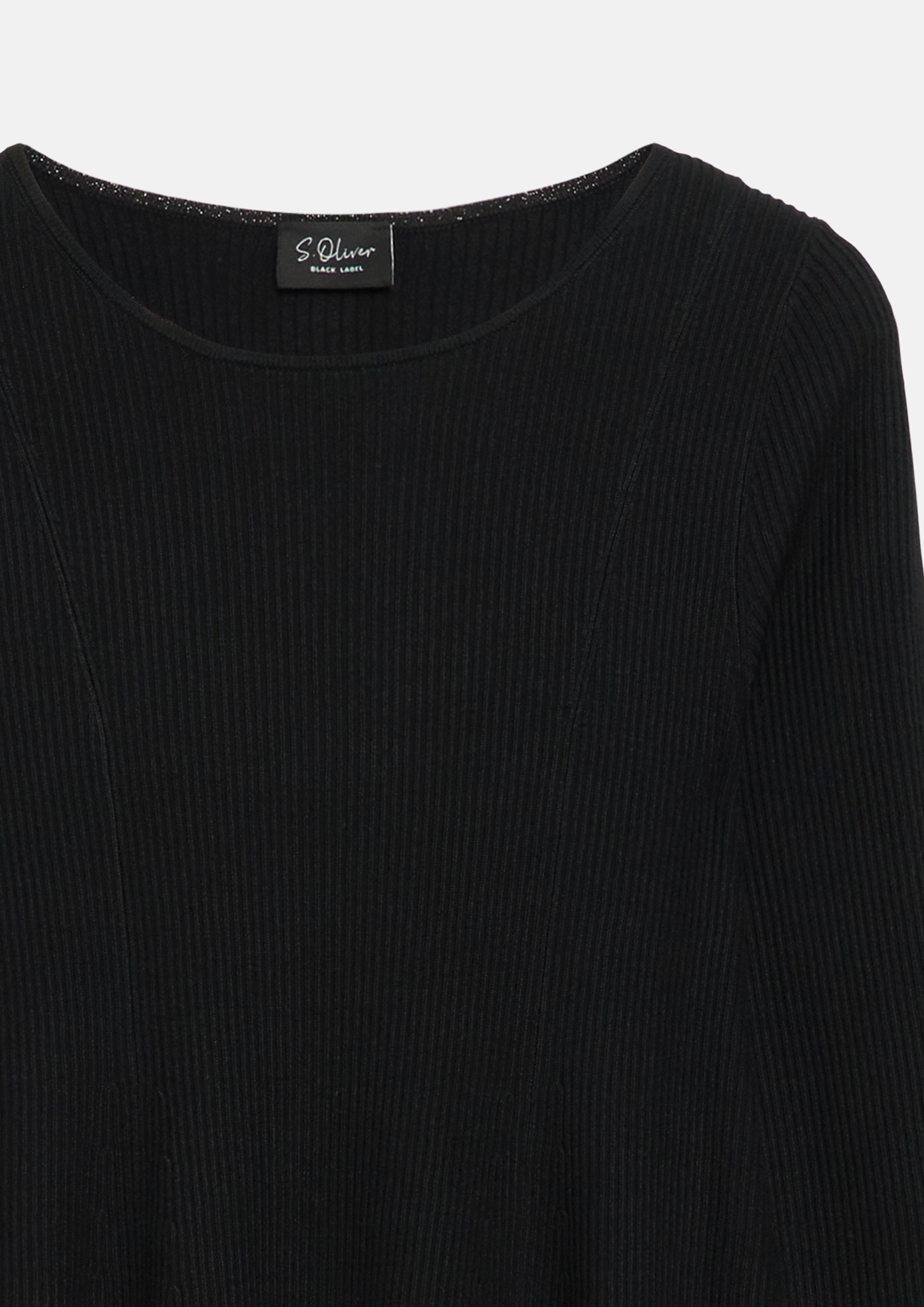 Femmes Robe en noir de s.Oliver BLACK LABEL
