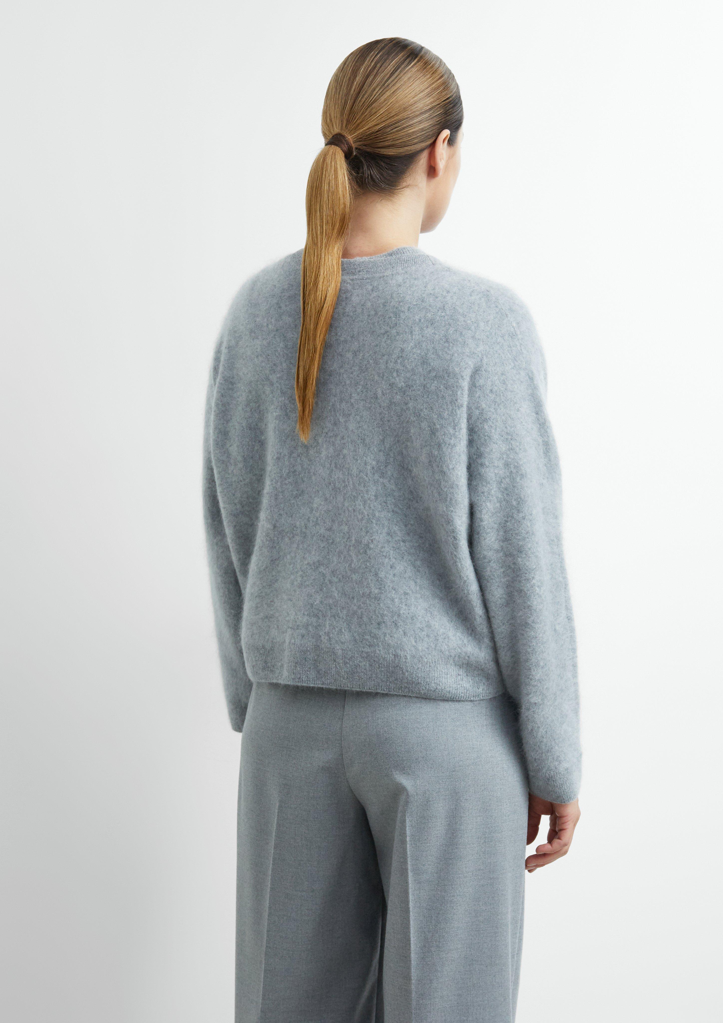 Kobiety Sweter rozpinany w kolorze szary od COMMA