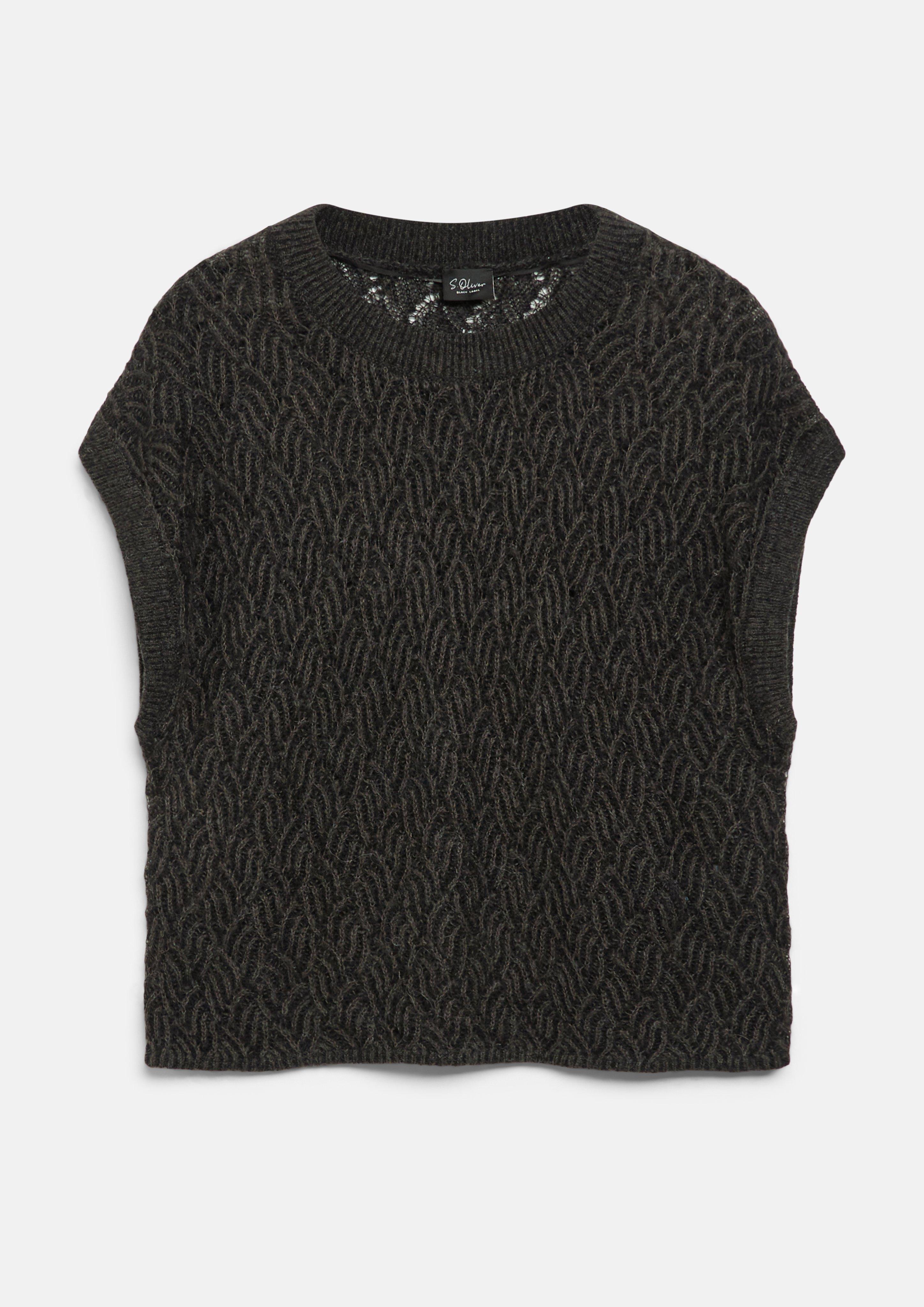 Kobiety Sweter z dzianiny w kolorze szary od s.Oliver BLACK LABEL