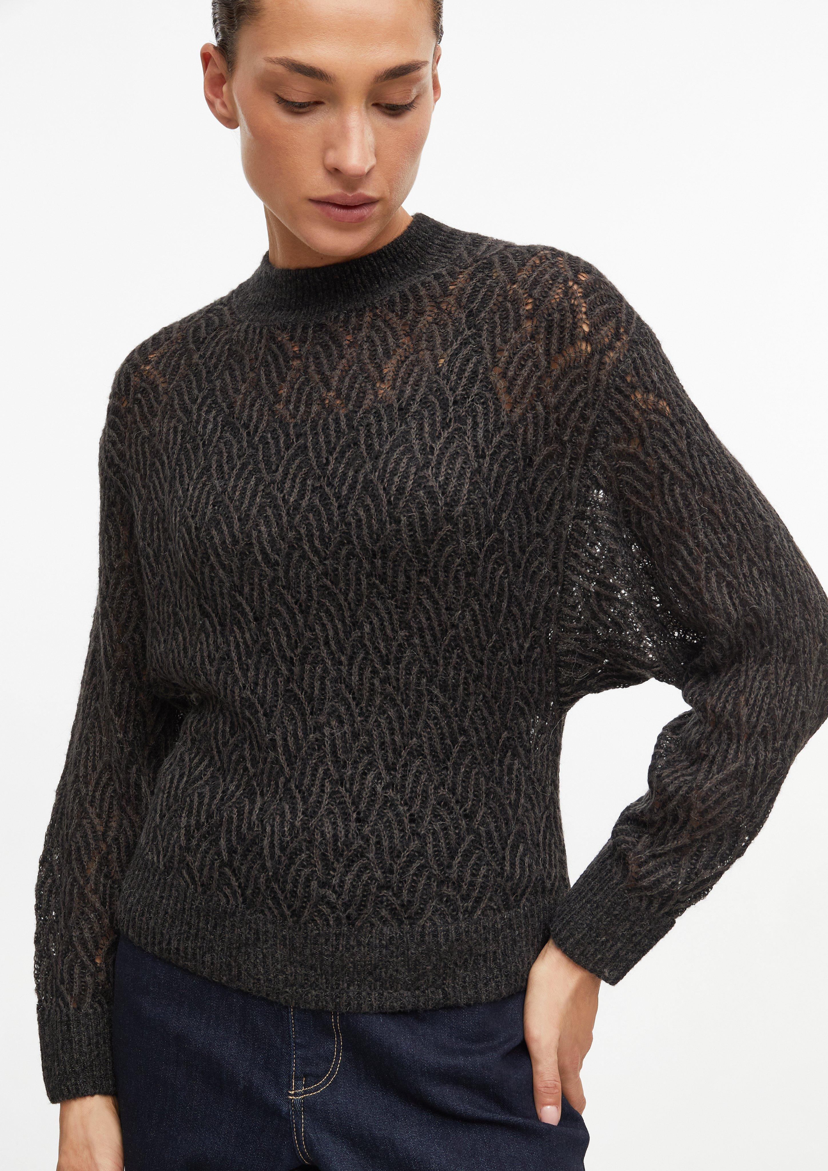 Kobiety Sweter z dzianiny w kolorze szary od s.Oliver BLACK LABEL