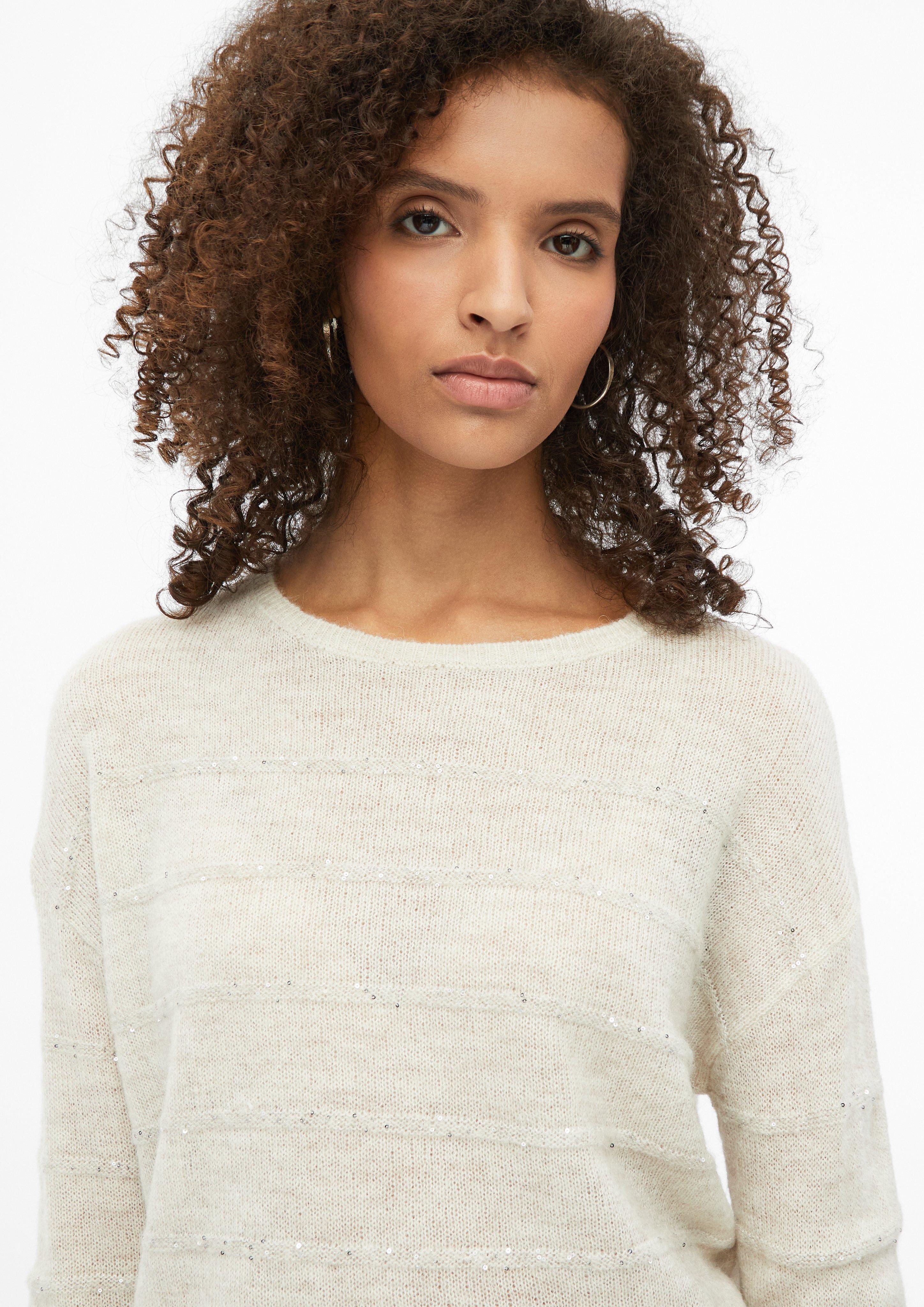 Kobiety Sweter z dzianiny w kolorze beżowy od s.Oliver BLACK LABEL