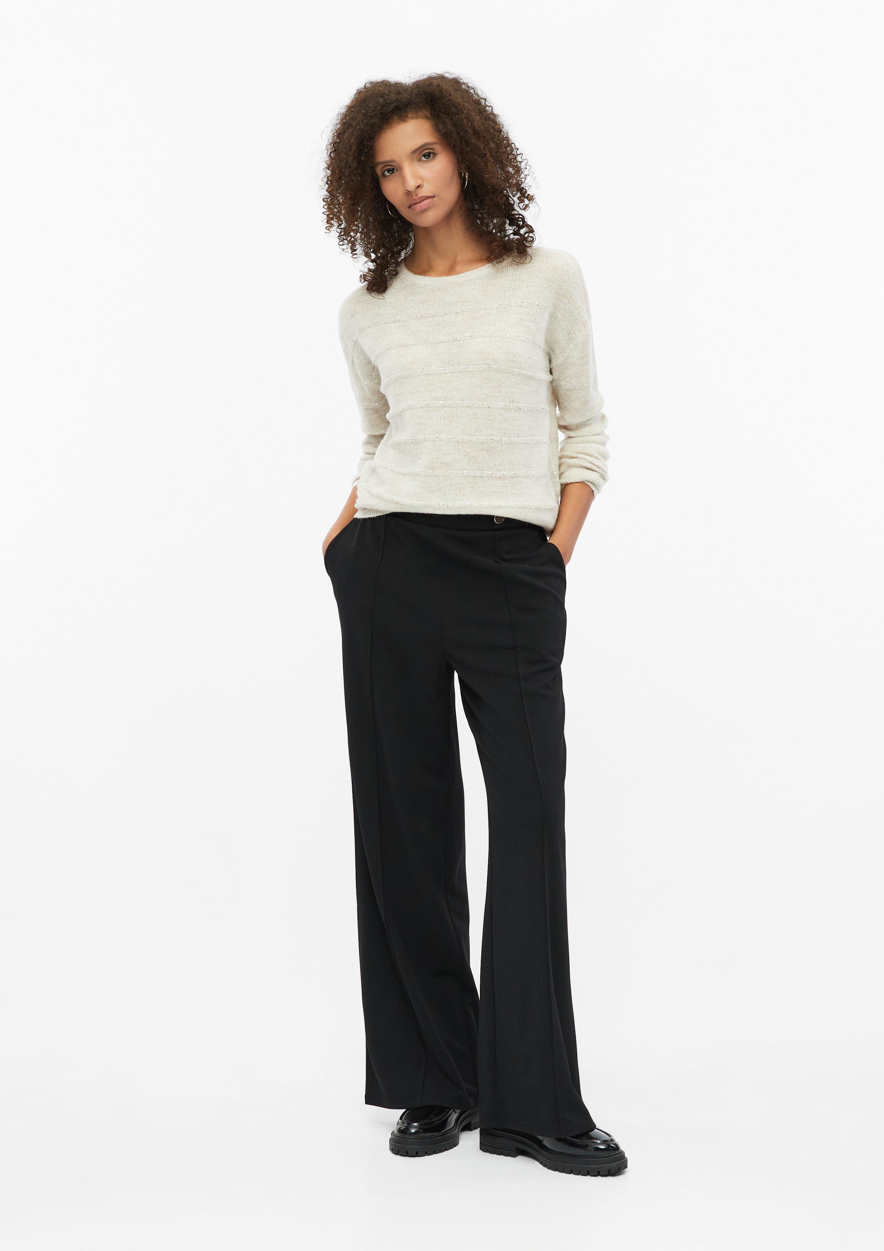 Kobiety Sweter z dzianiny w kolorze beżowy od s.Oliver BLACK LABEL