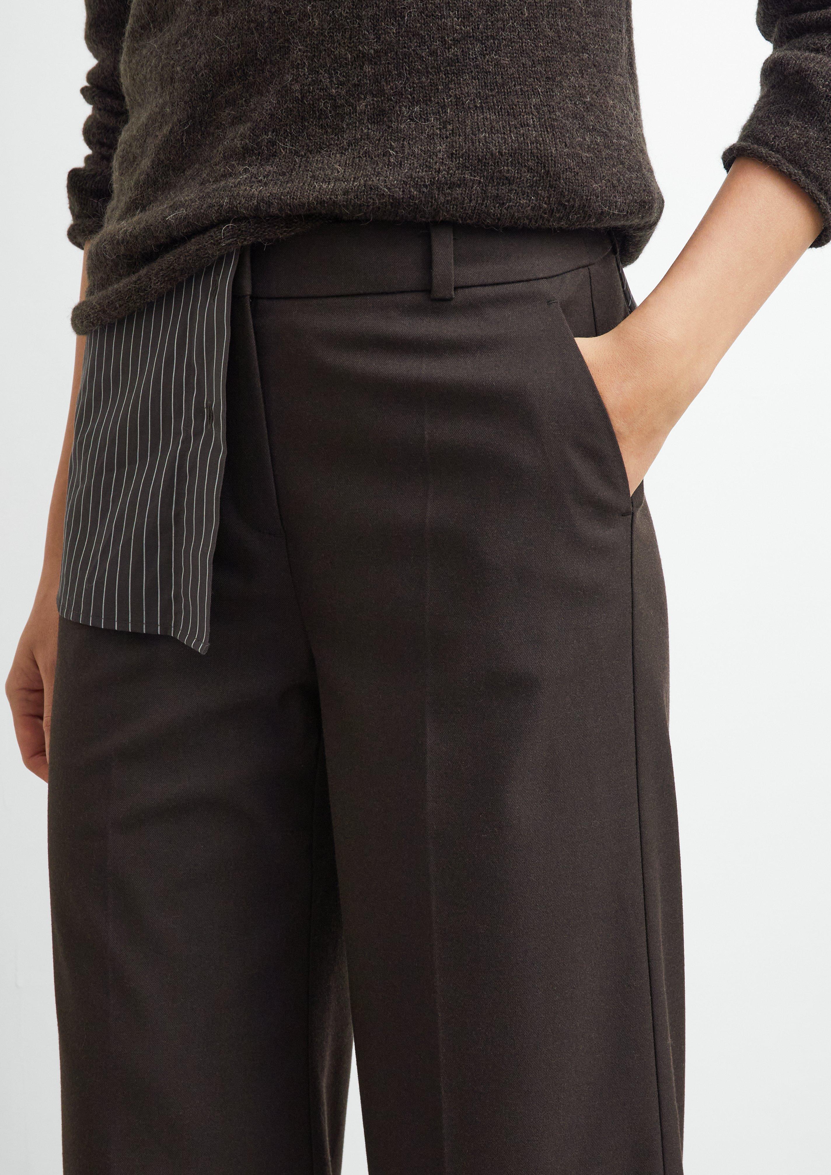 Trousers in brown by COMMA