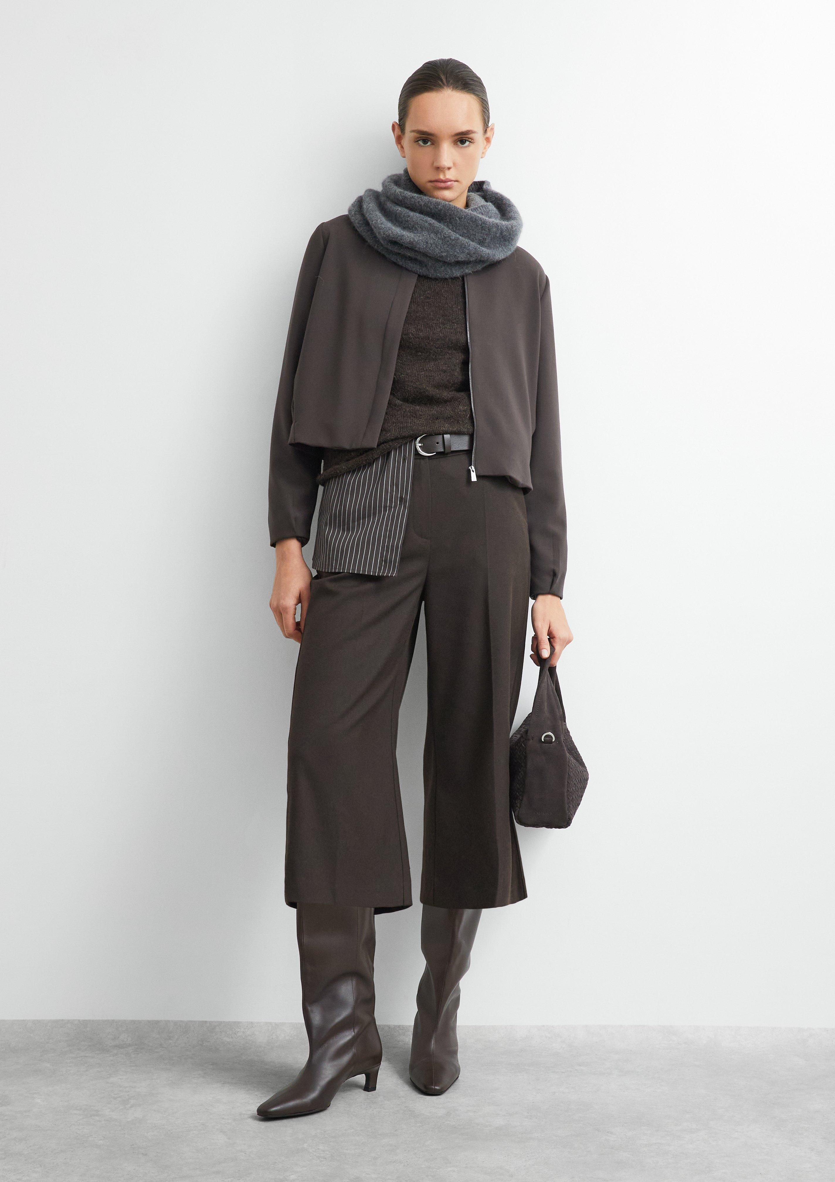 Trousers in brown by COMMA
