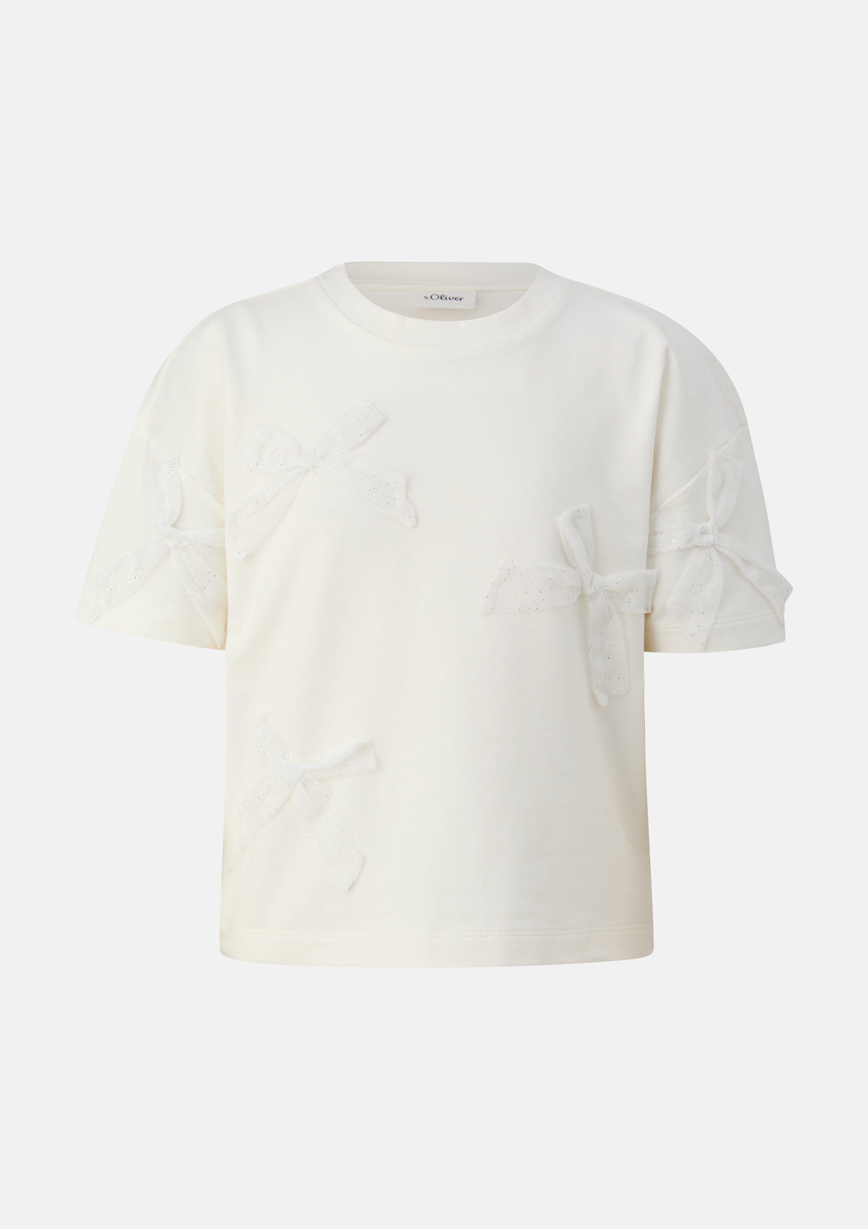 T-Shirt in crème van s.Oliver