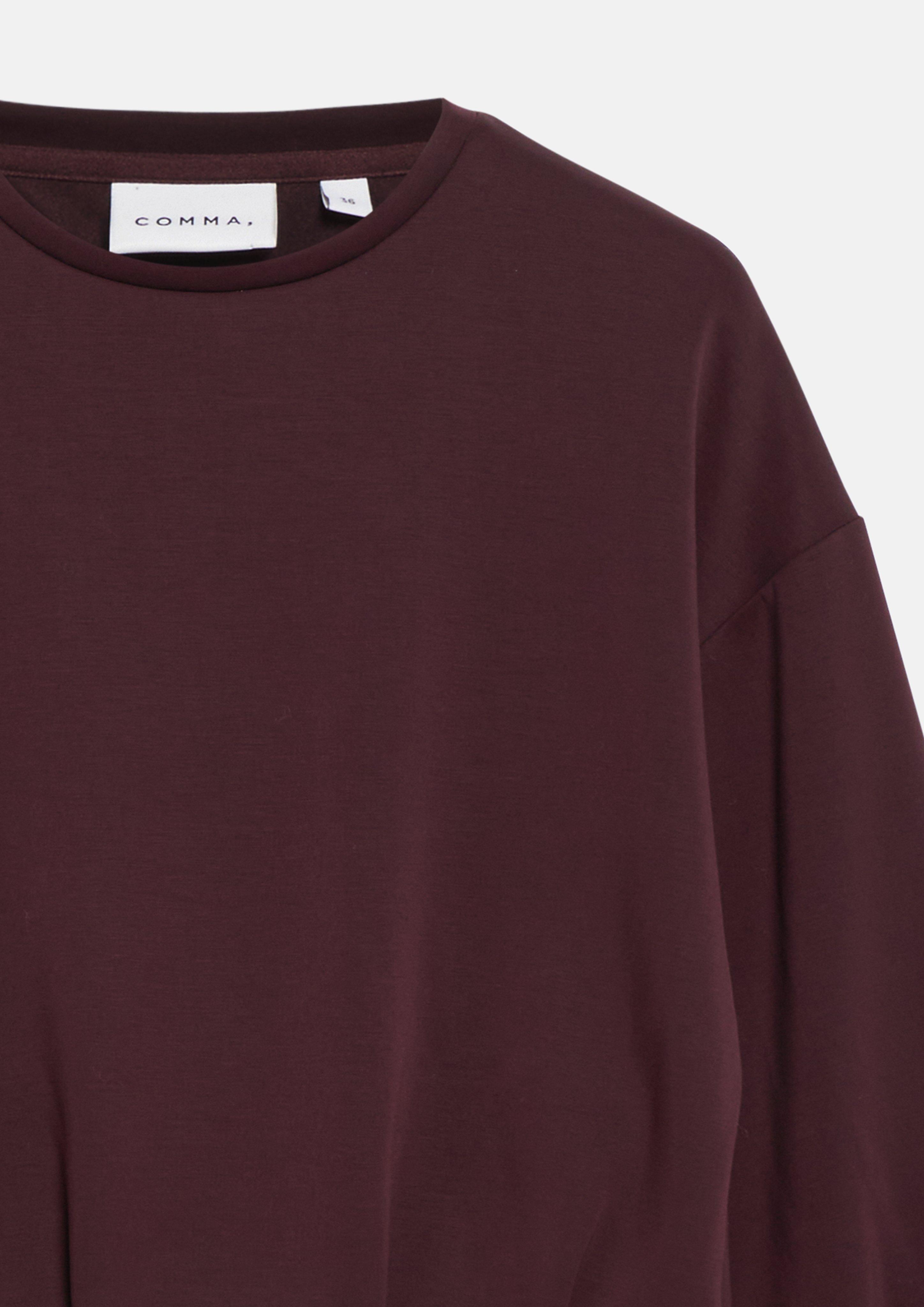Women Sweatshirt in purple by COMMA