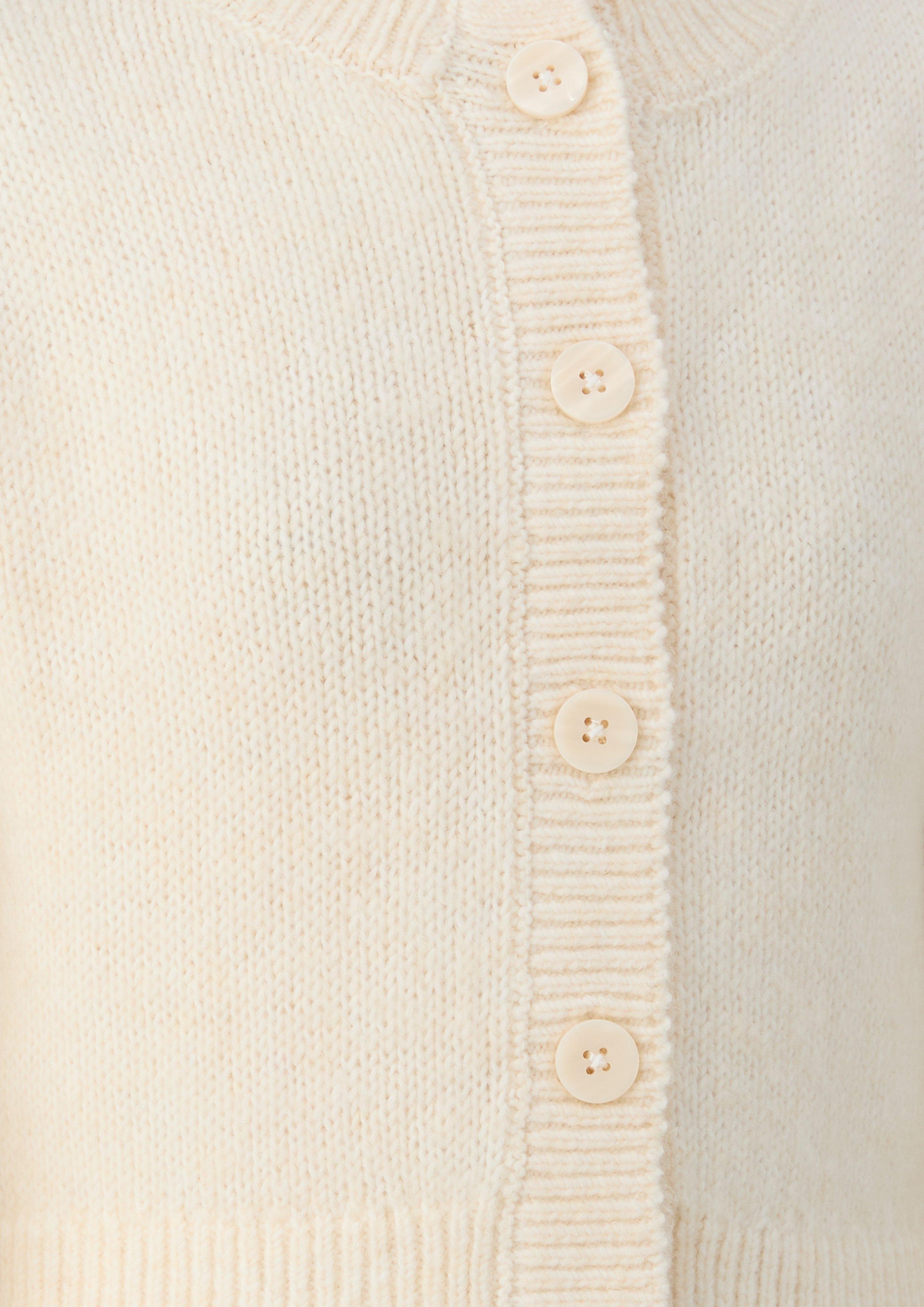 Kinder Verkürzte Strickjacke in creme von s.Oliver