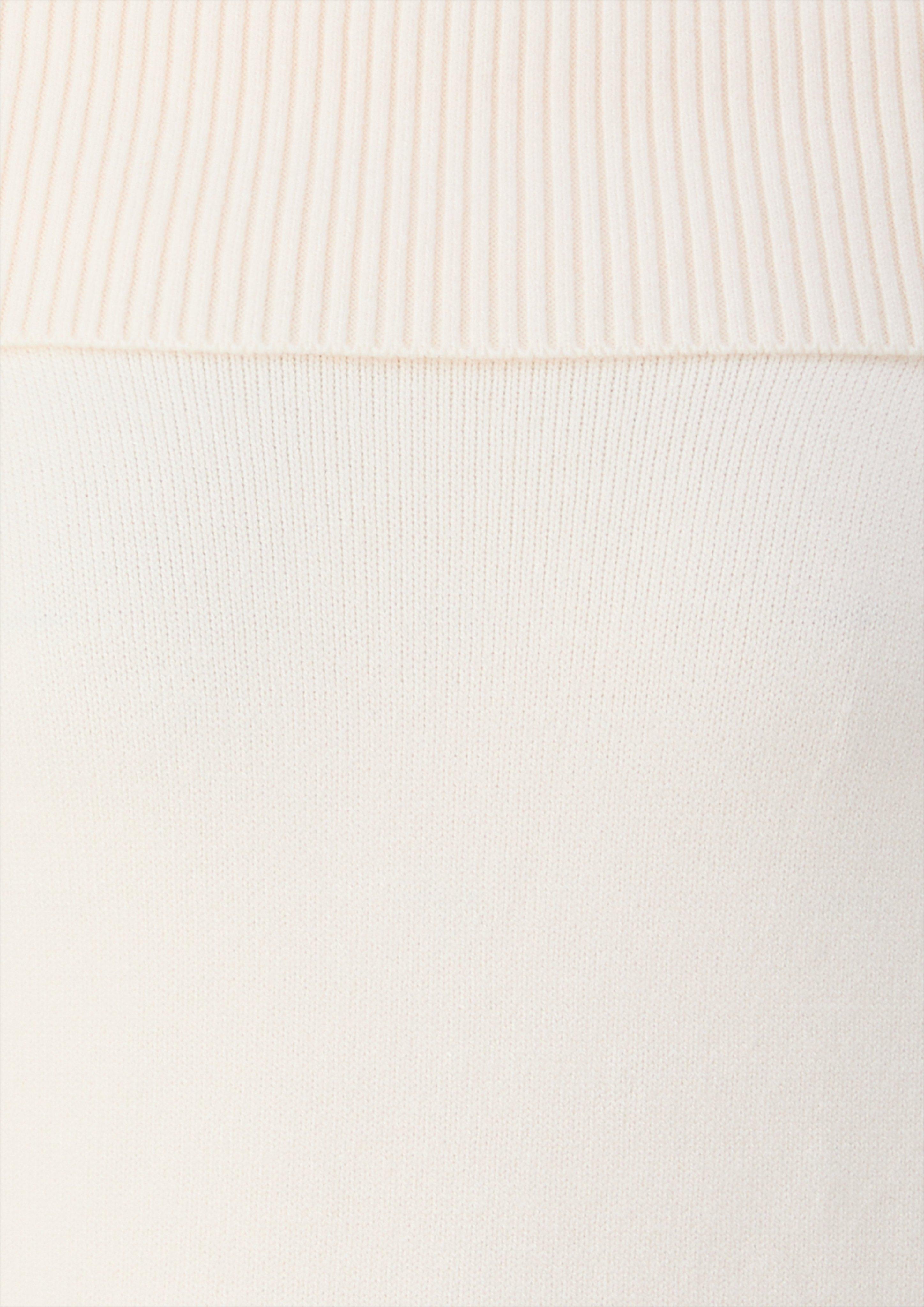 Kinder Strickpullover mit Off Shoulder-Ausschnitt in creme von s.Oliver