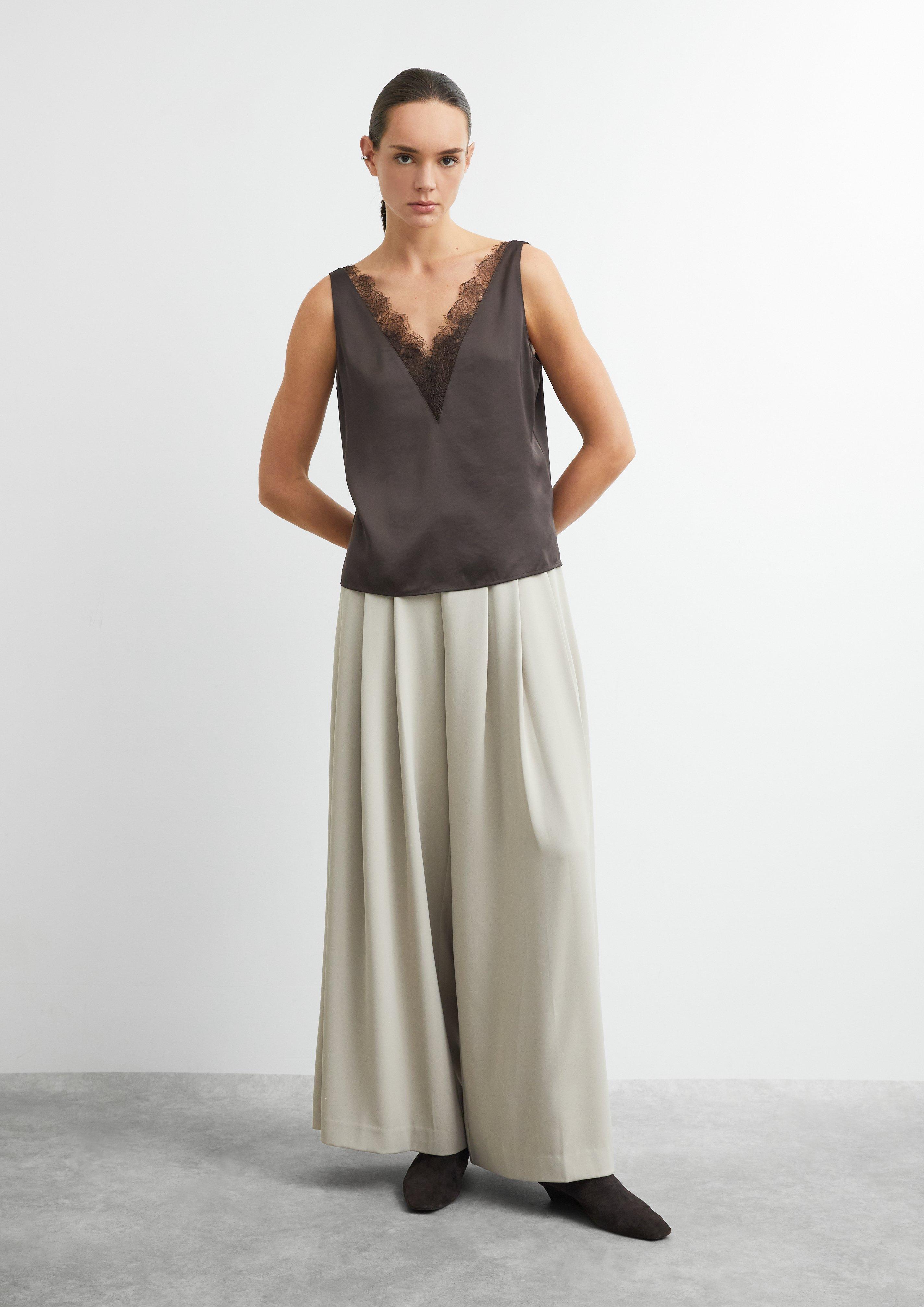 Pantalon en beige de COMMA
