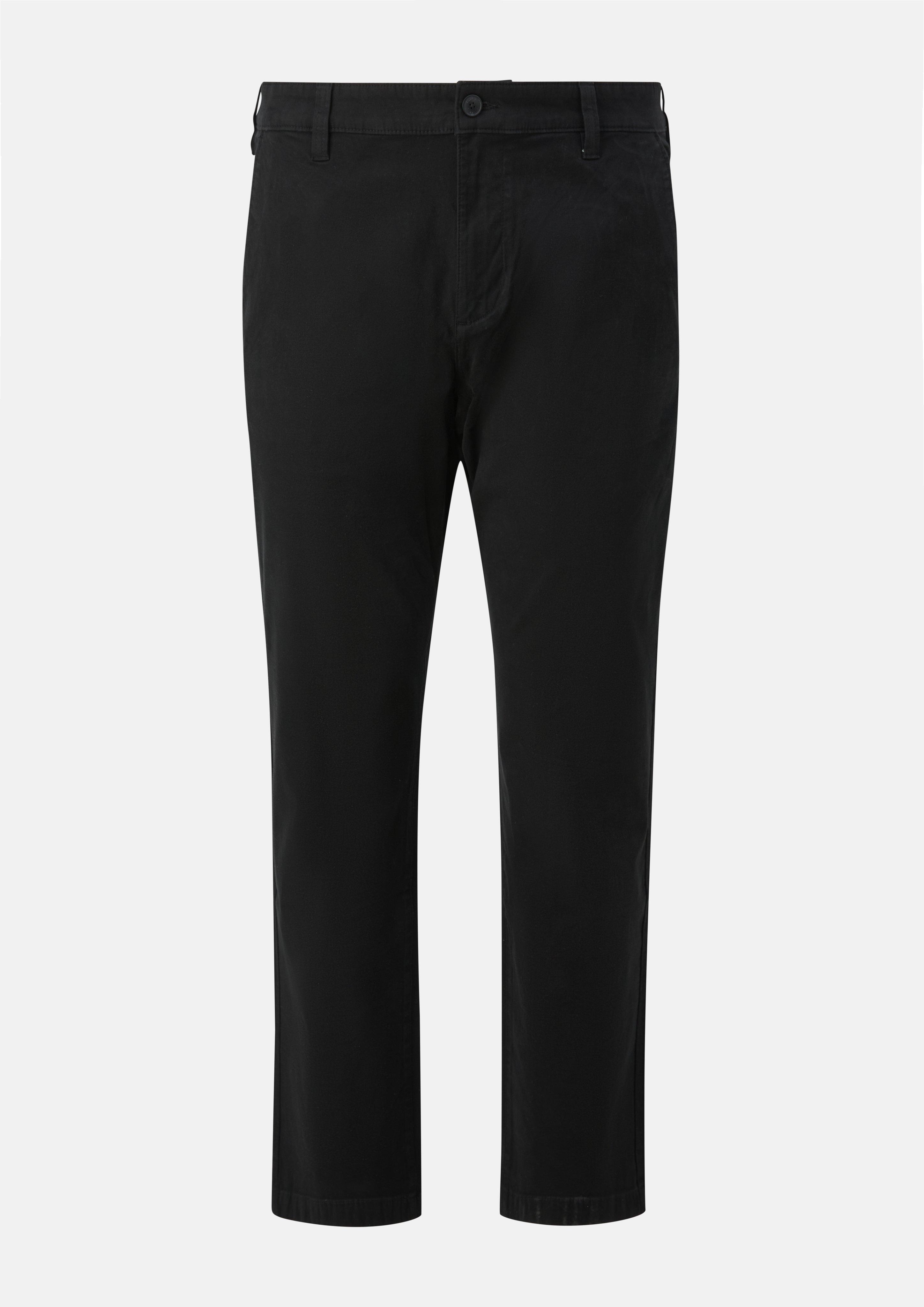 Phoenix: Regular Fit Hose aus Baumwollstretch in Farbe schwarz von s.Oliver Men Big Sizes