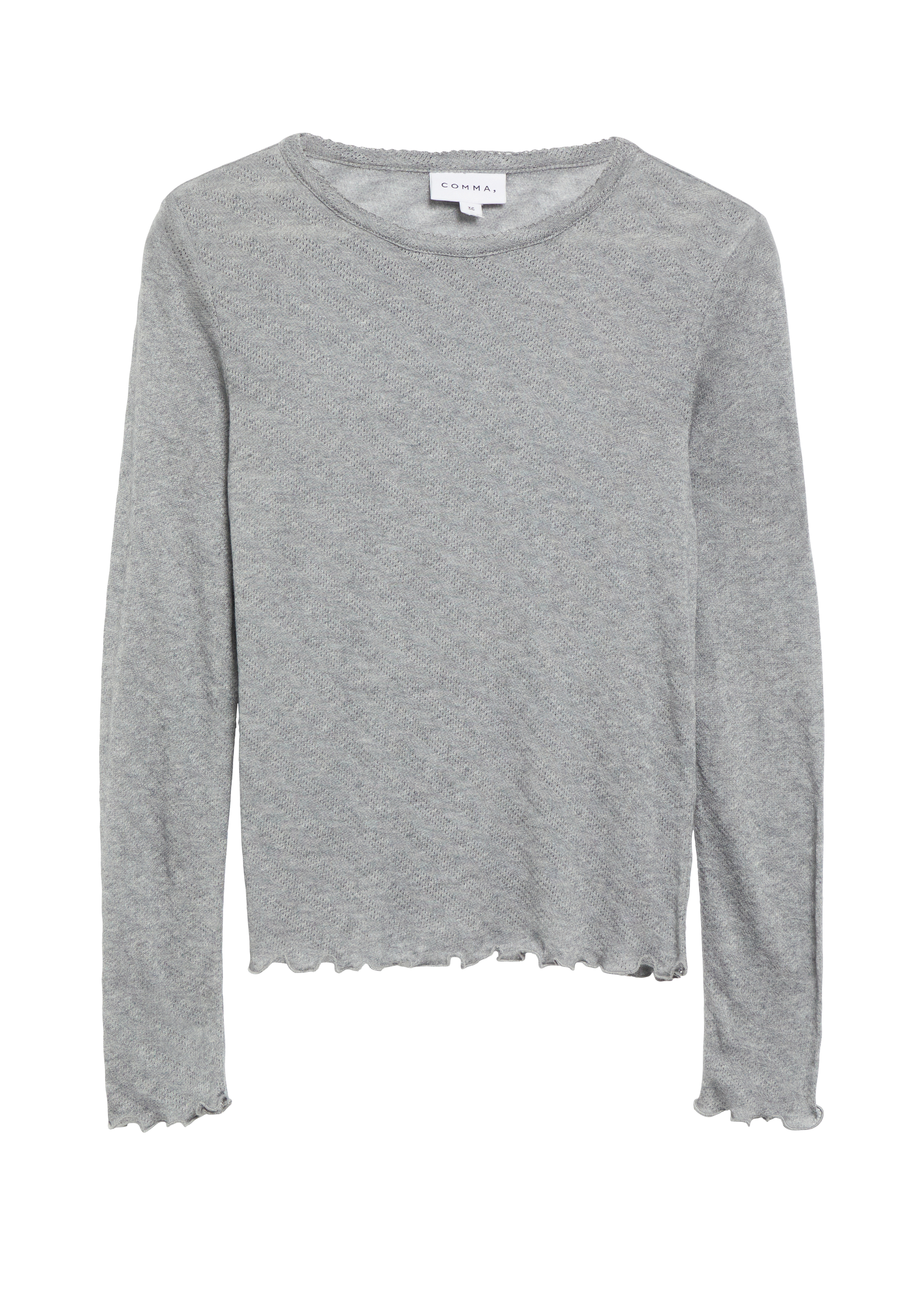 Longsleeve mit Ajourmuster