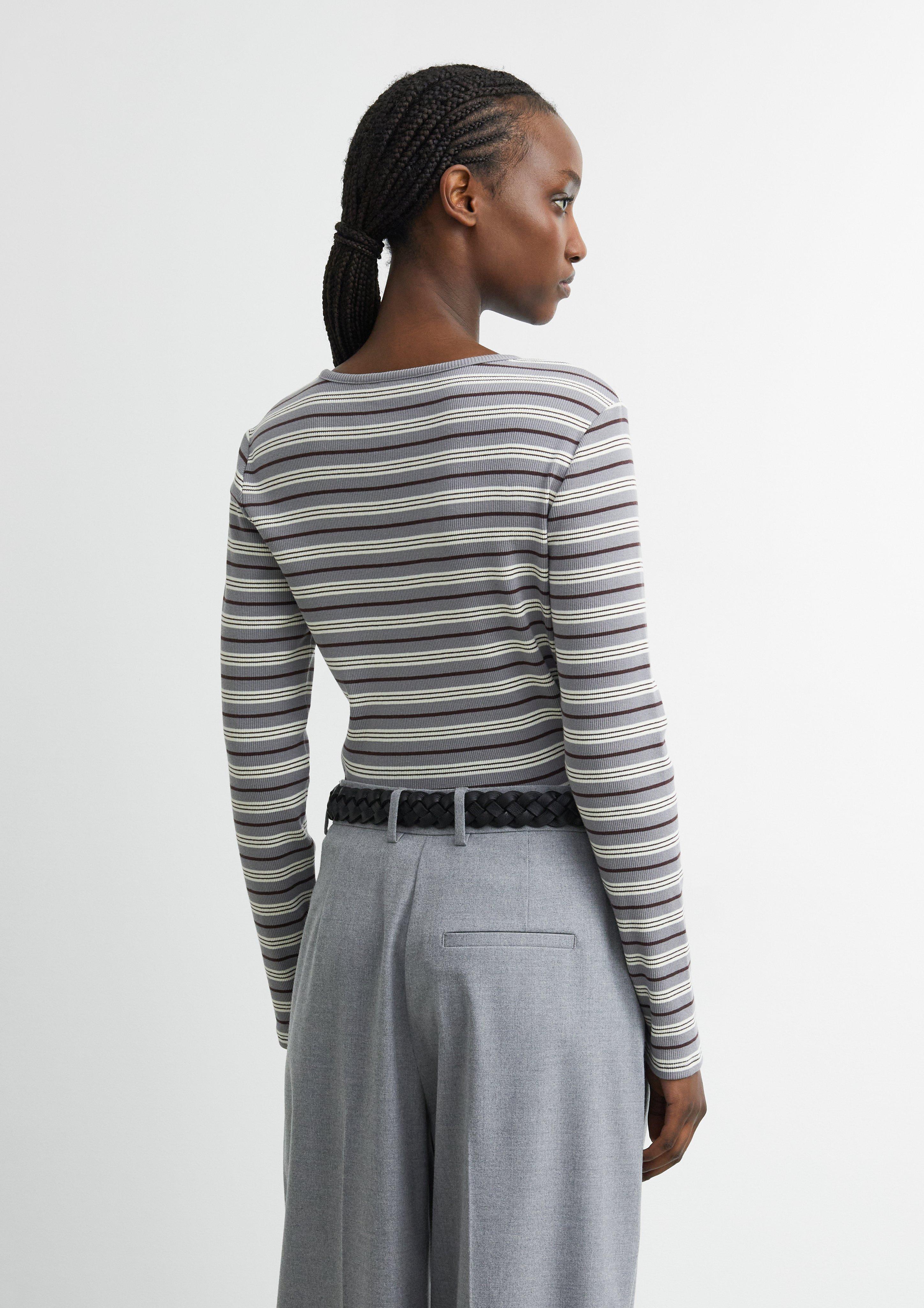 Femmes T-shirt en gris de COMMA