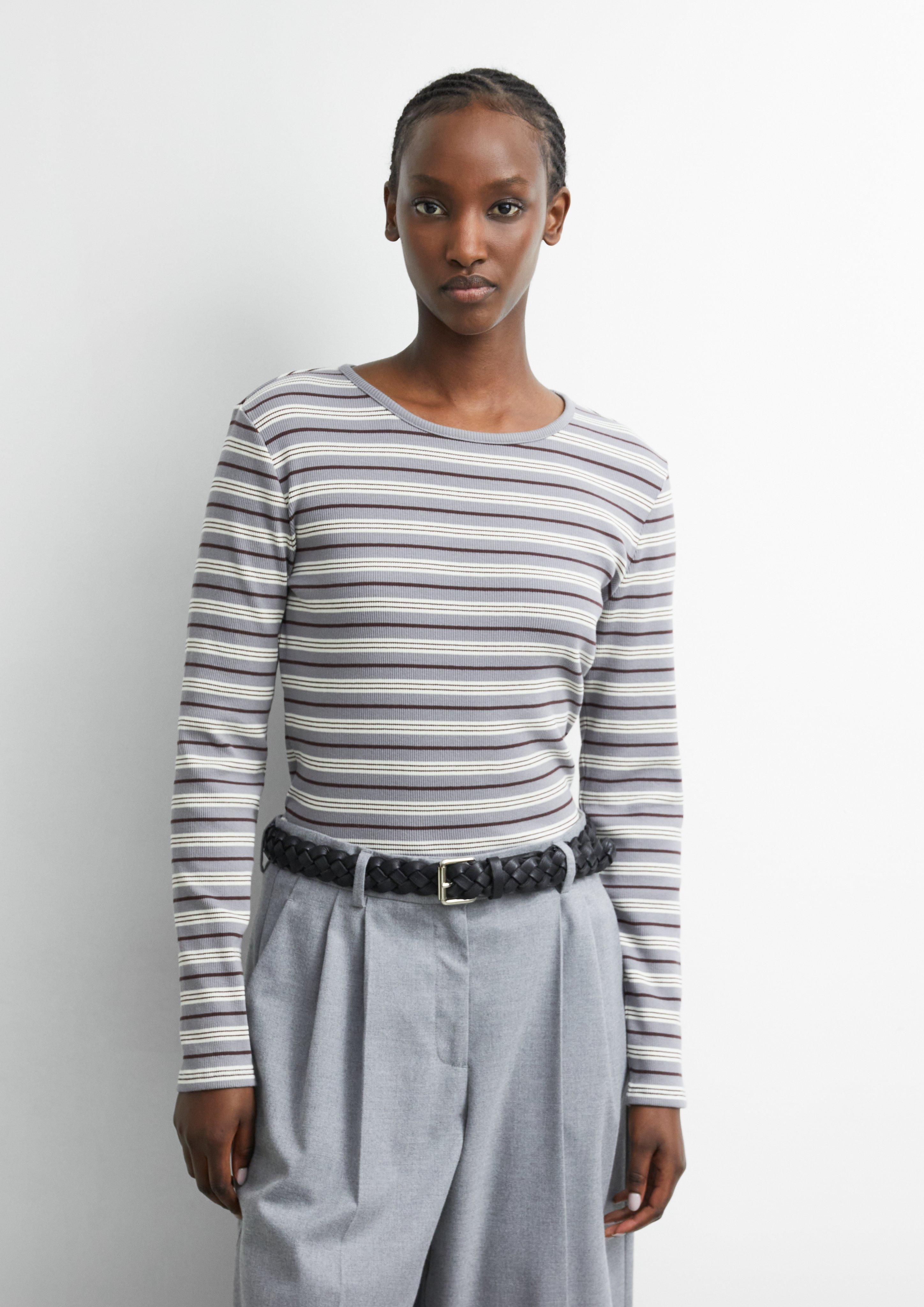 T-shirt en gris de COMMA