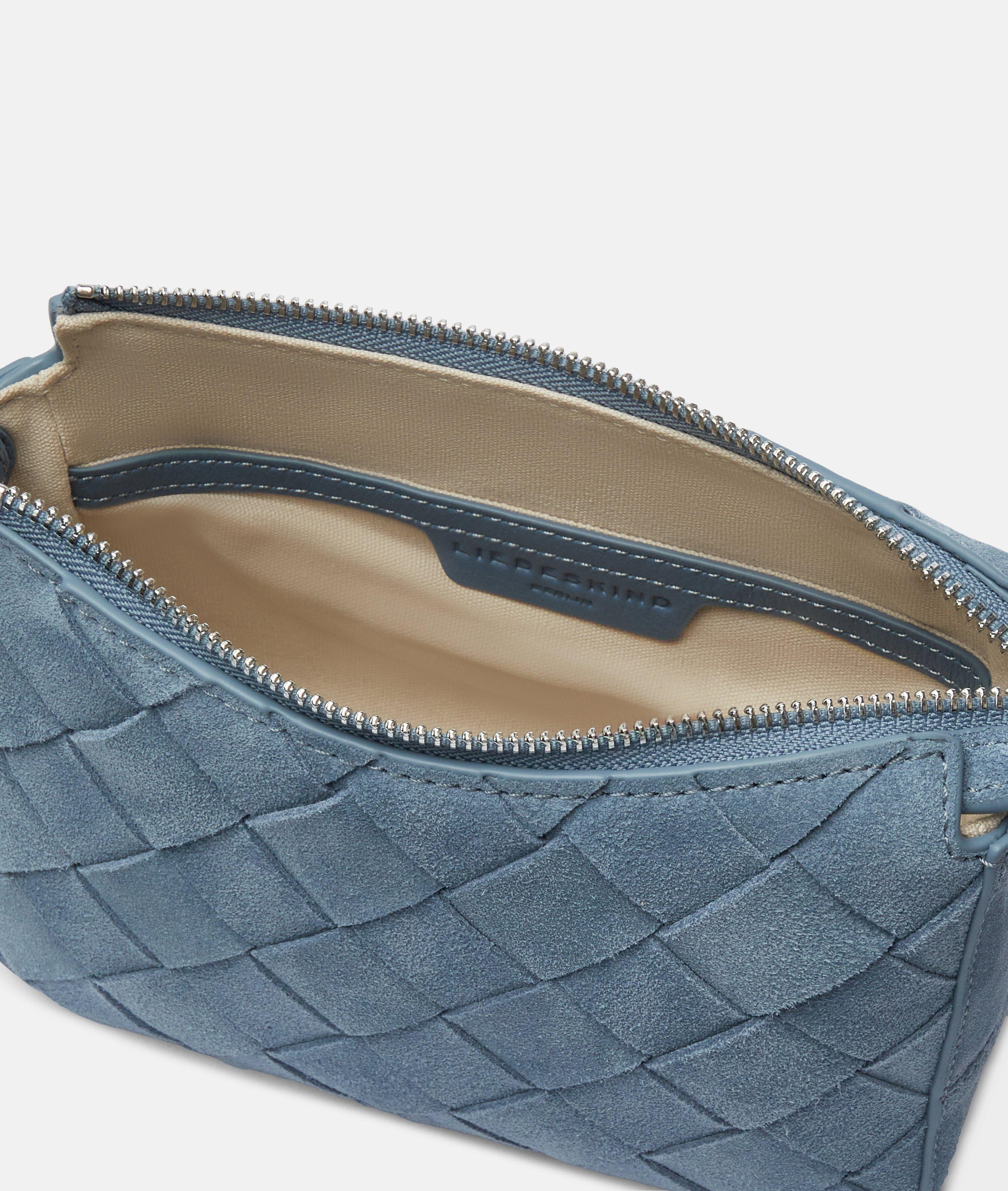 Sky II Crossbody XS in blue & brown
