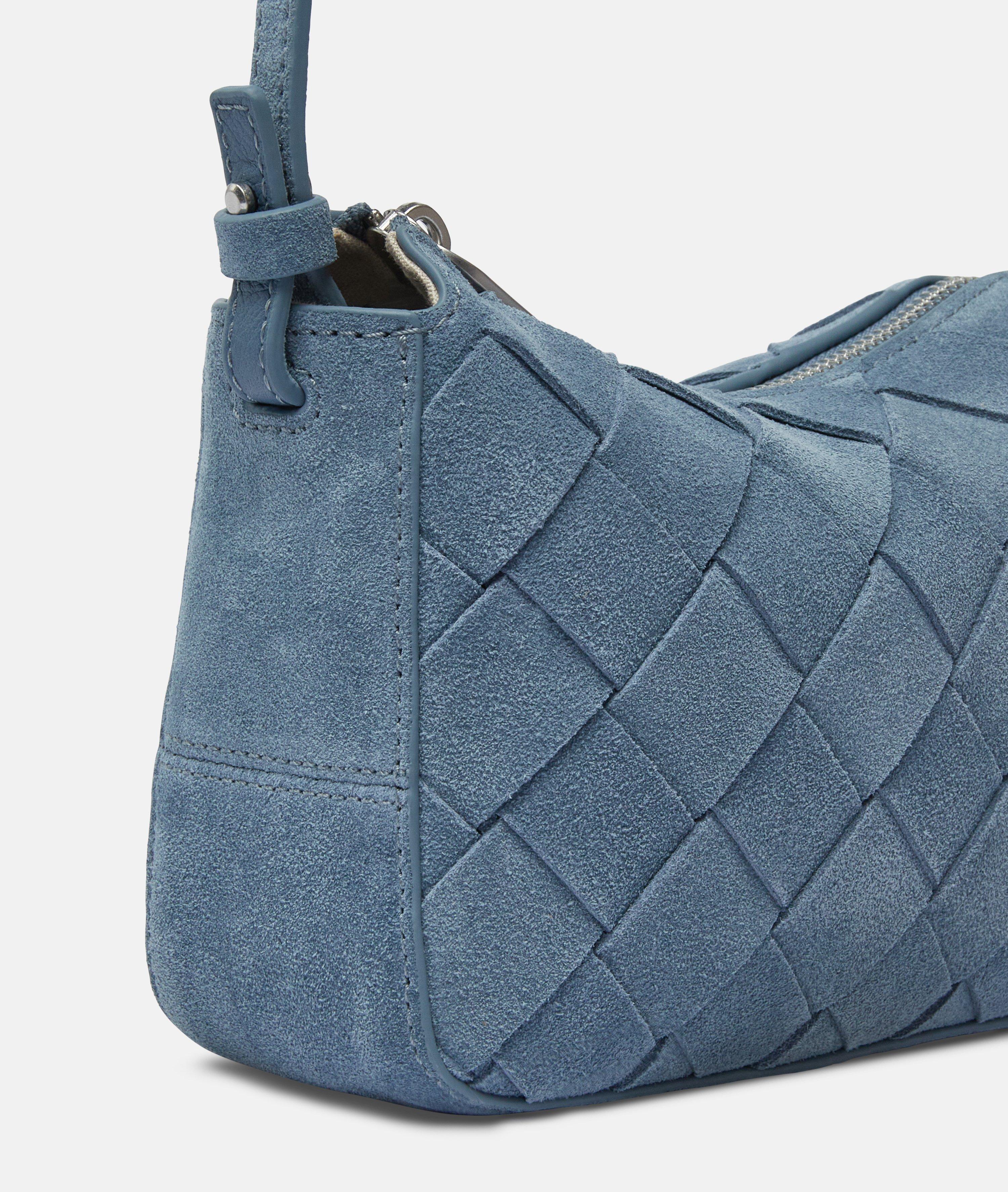 Sky II Crossbody XS in blue & brown