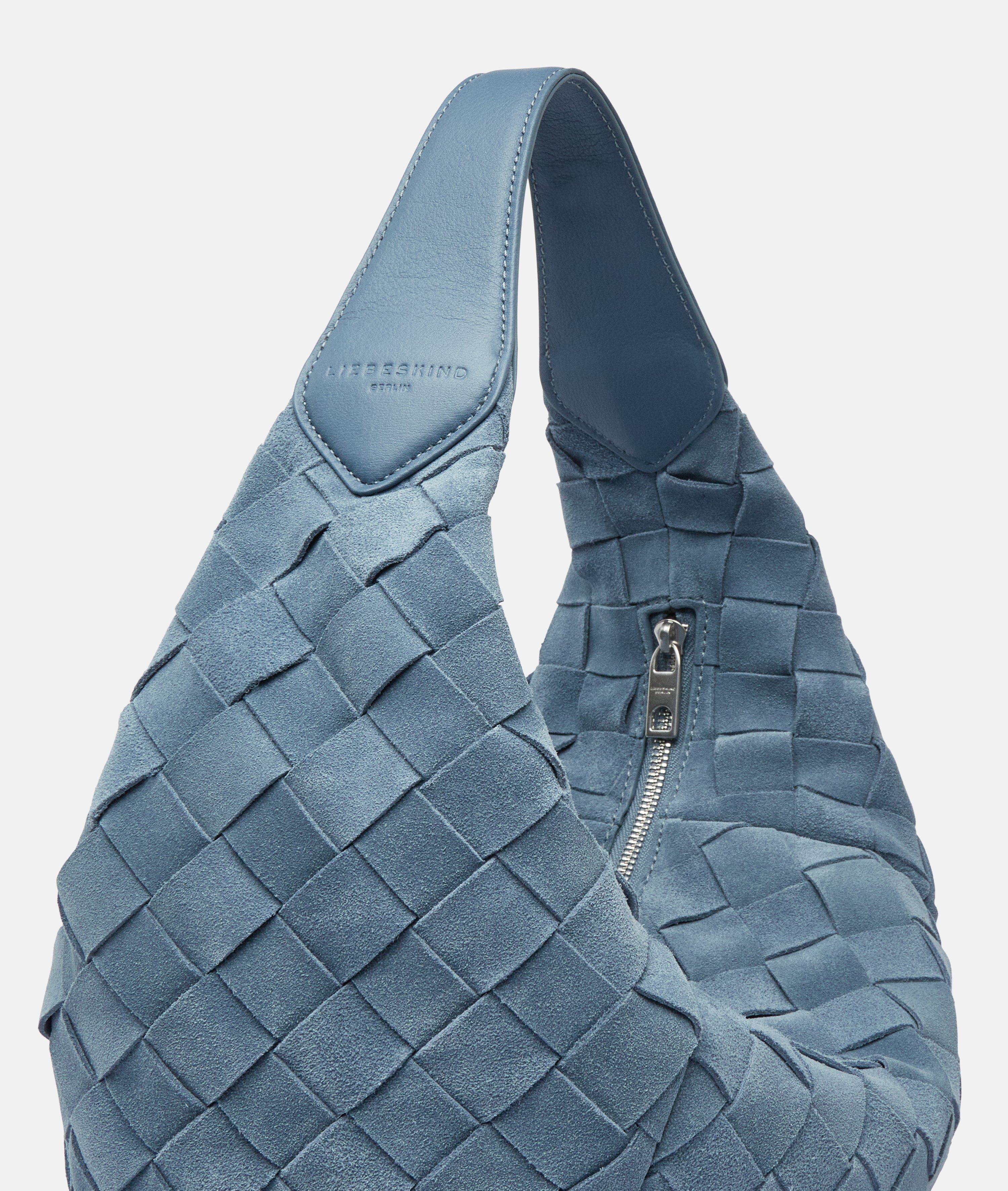 Farrah Hobo M in blue & brown