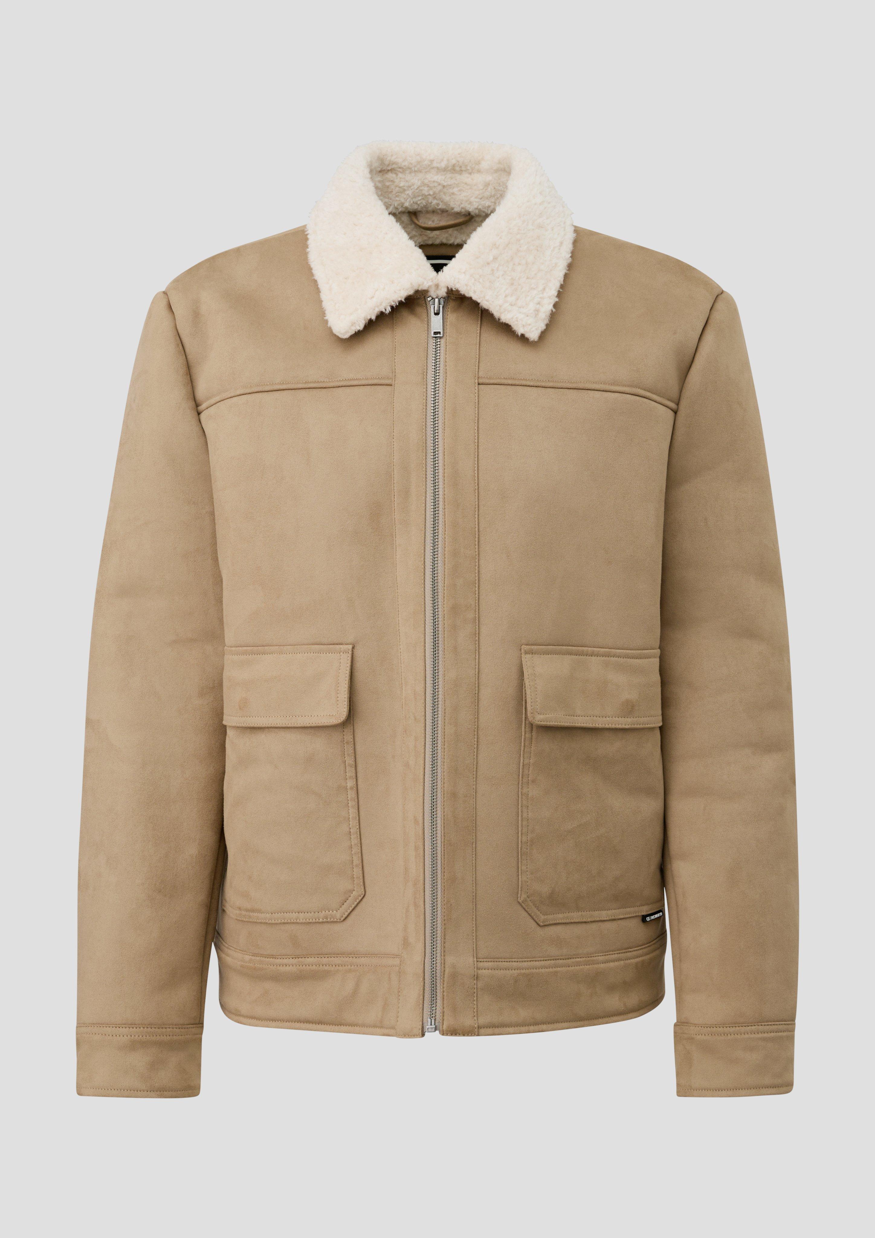 Men Outdoor jacket in brown by QS