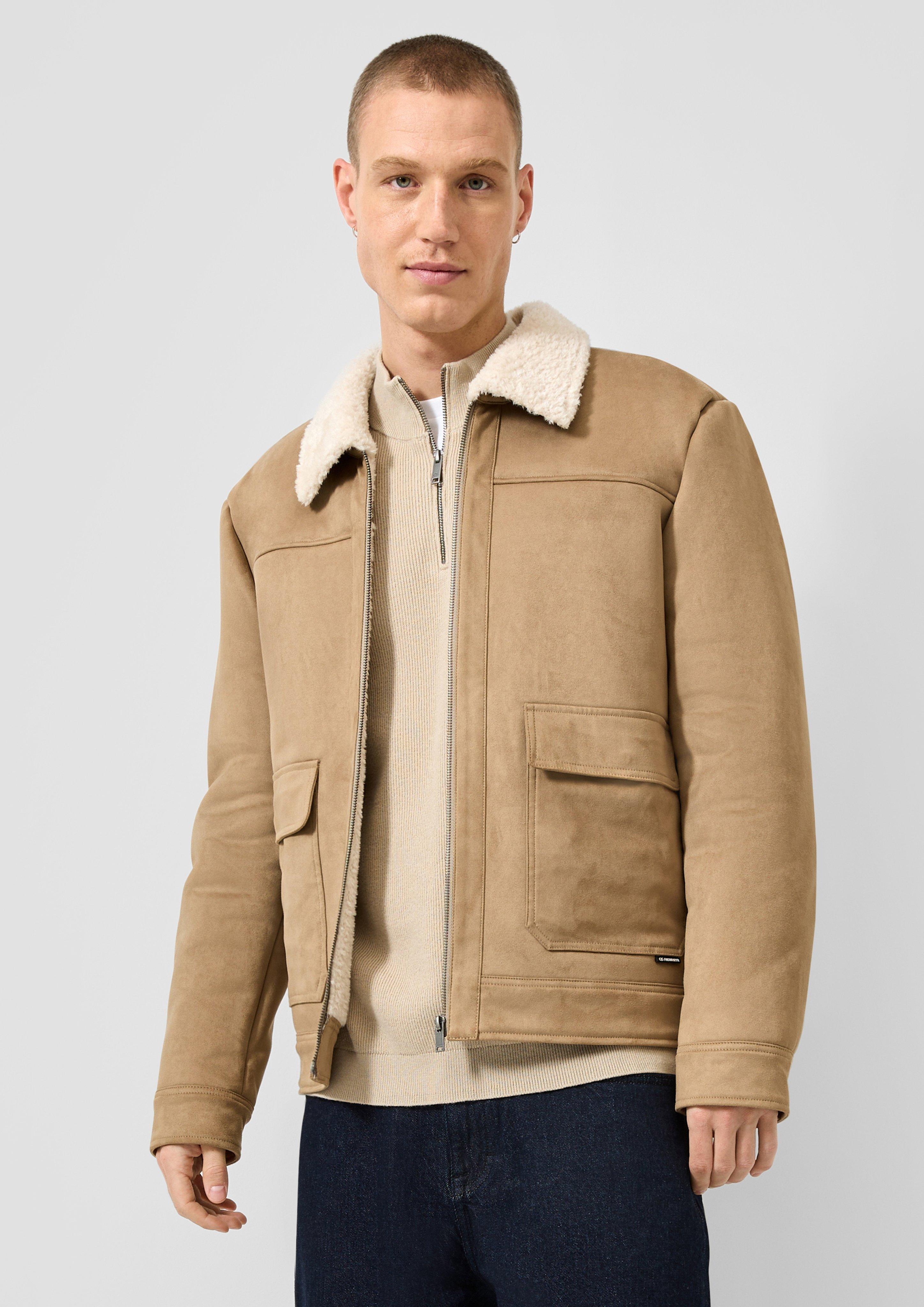 Outdoor jacket in light brown by QS