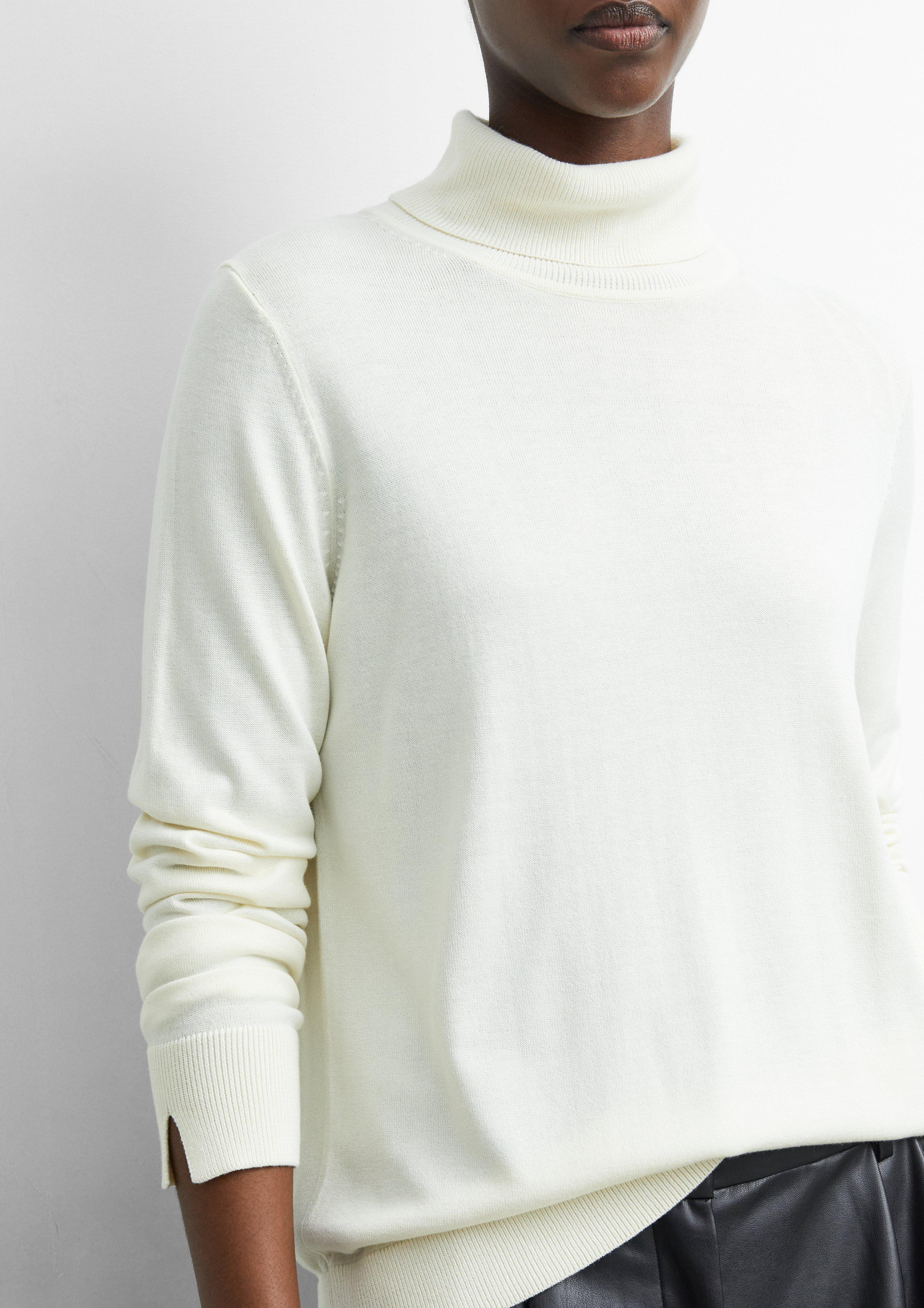 Pull en tricot en crème de COMMA