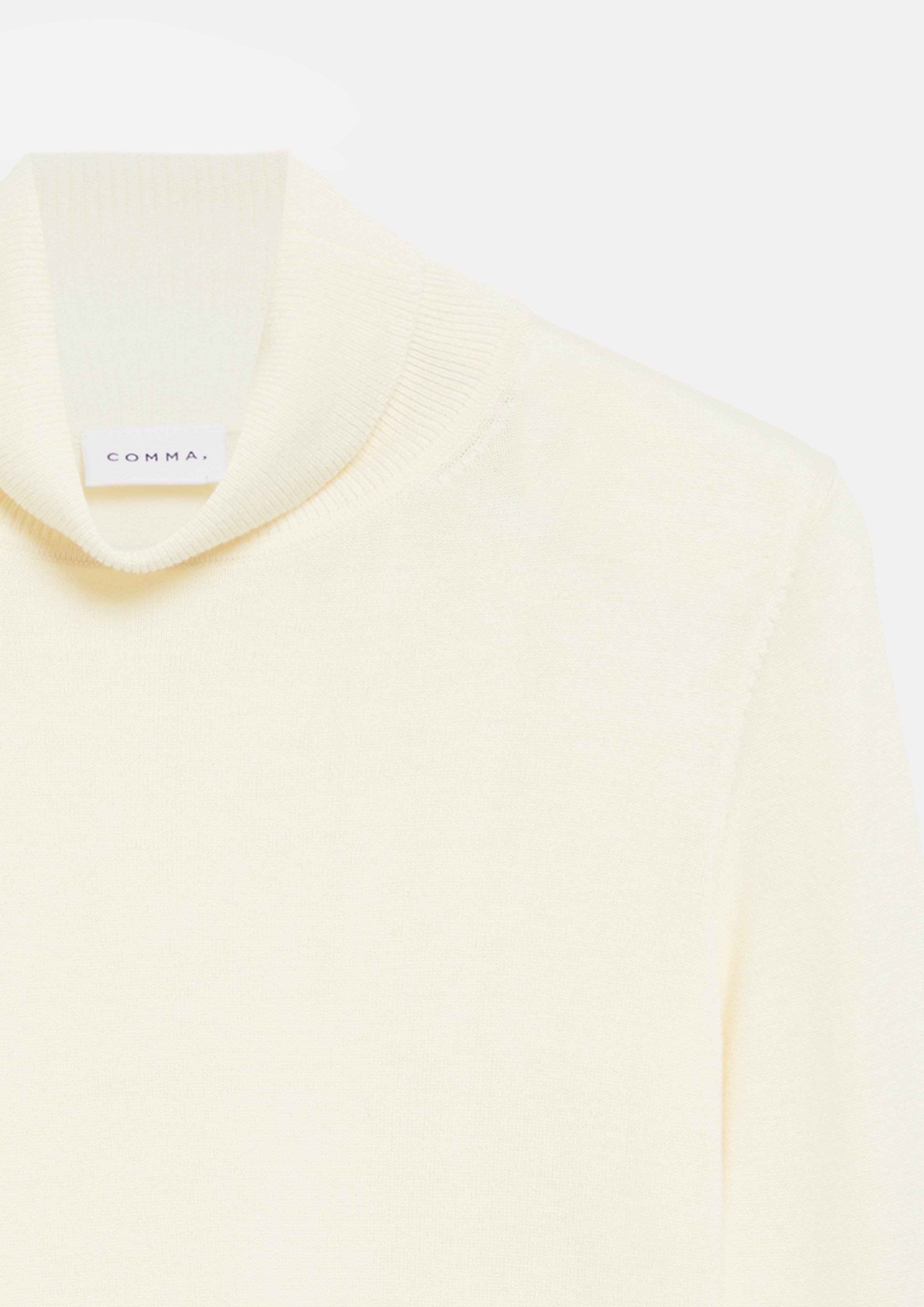 Pull en tricot en crème de COMMA
