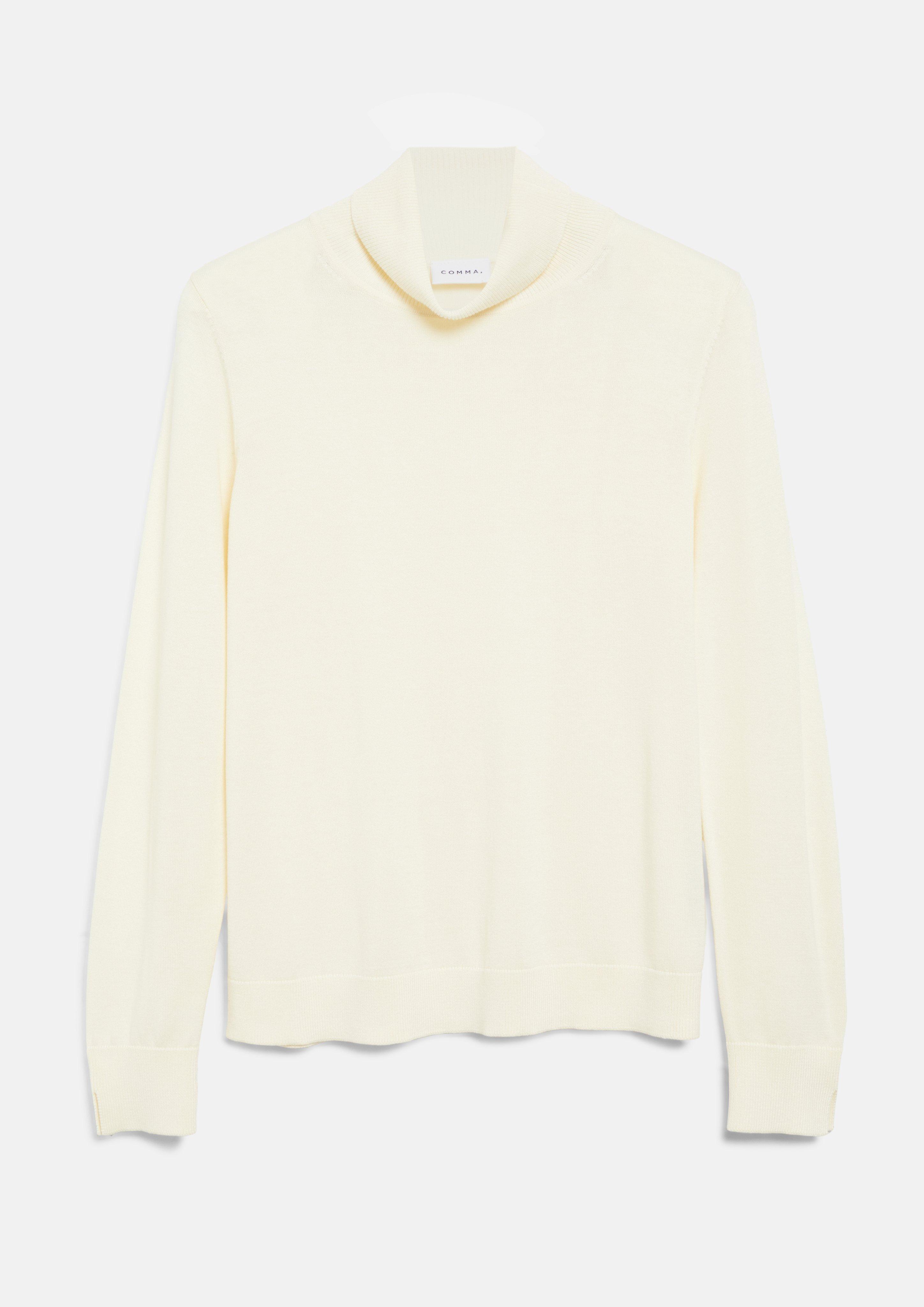 Pull en tricot en crème de COMMA