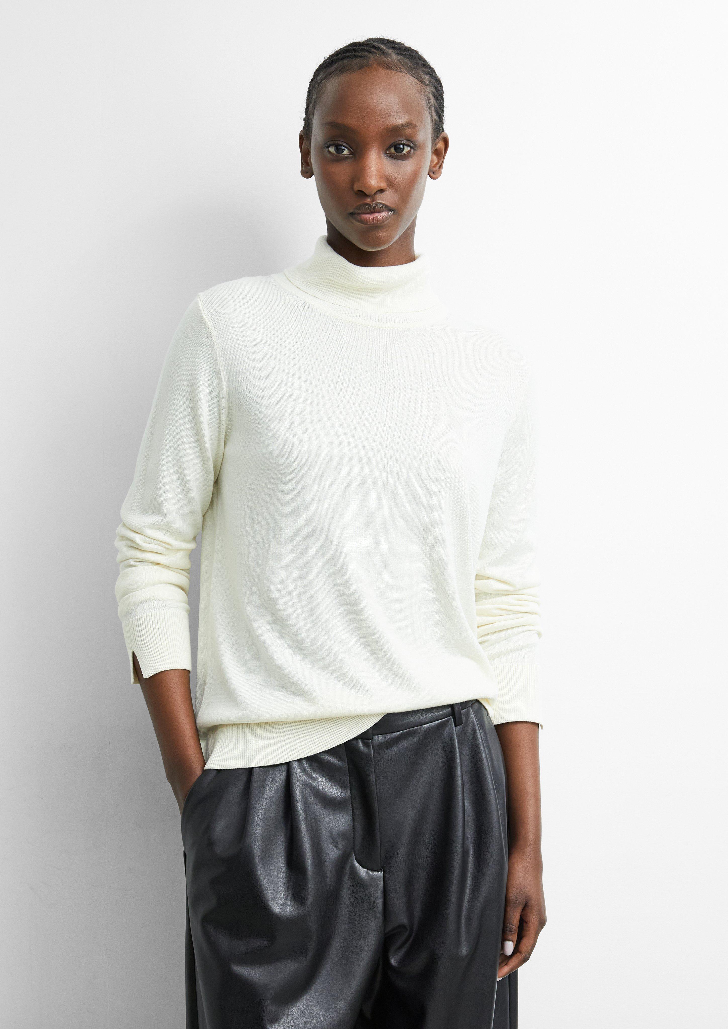 Pull en tricot en crème de COMMA
