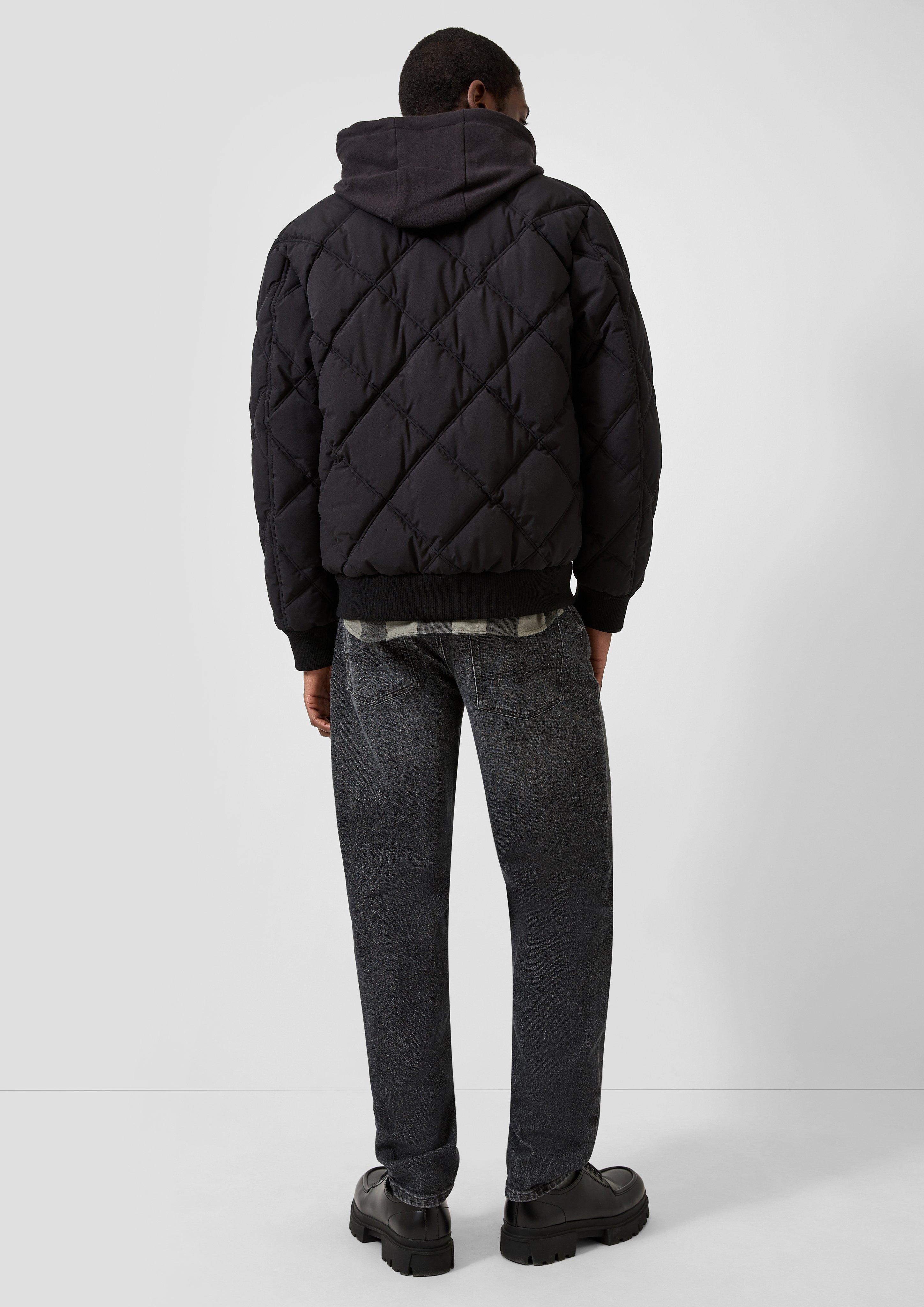 Men Outdoor jacket in black by QS
