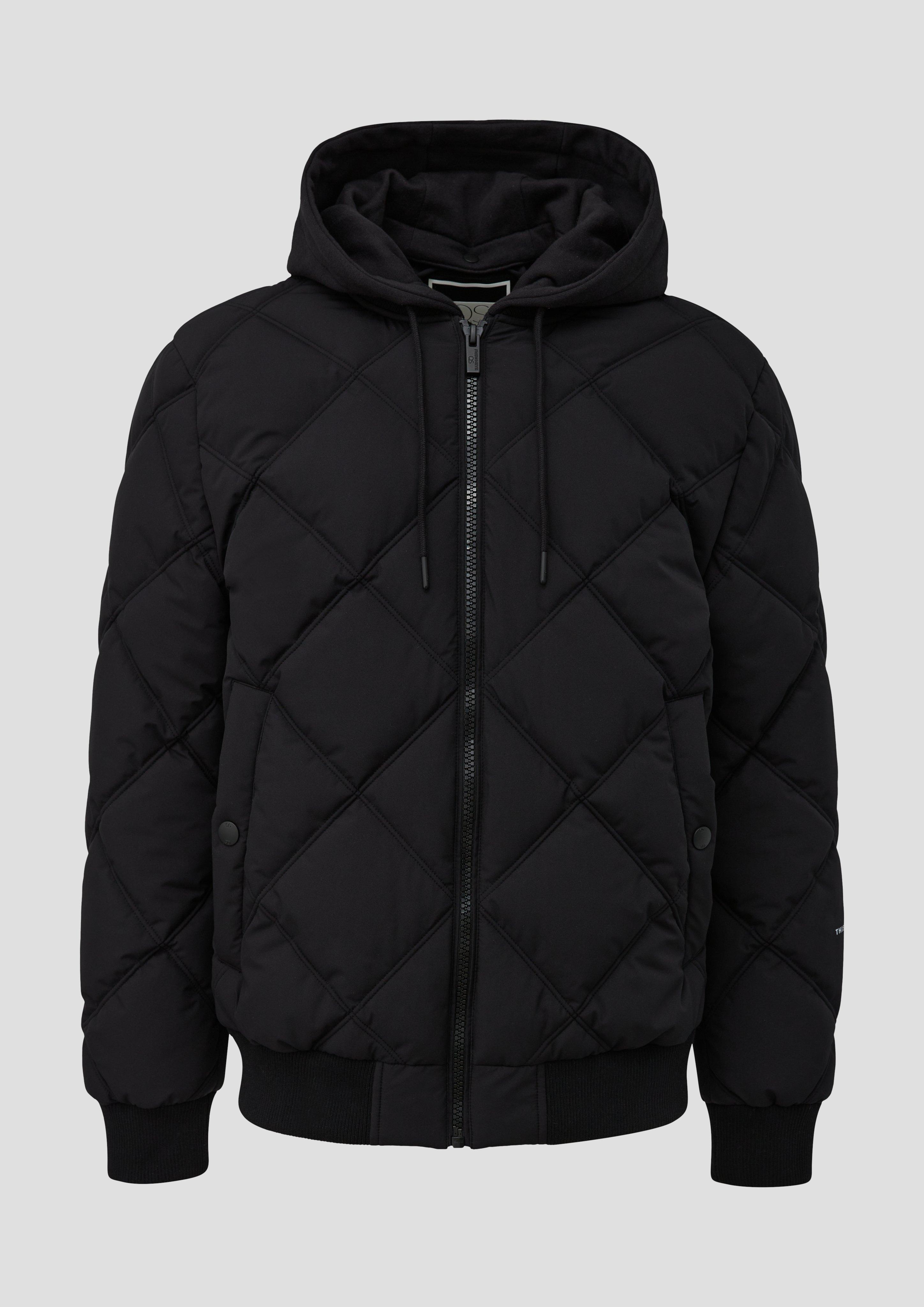 Men Outdoor jacket in black by QS