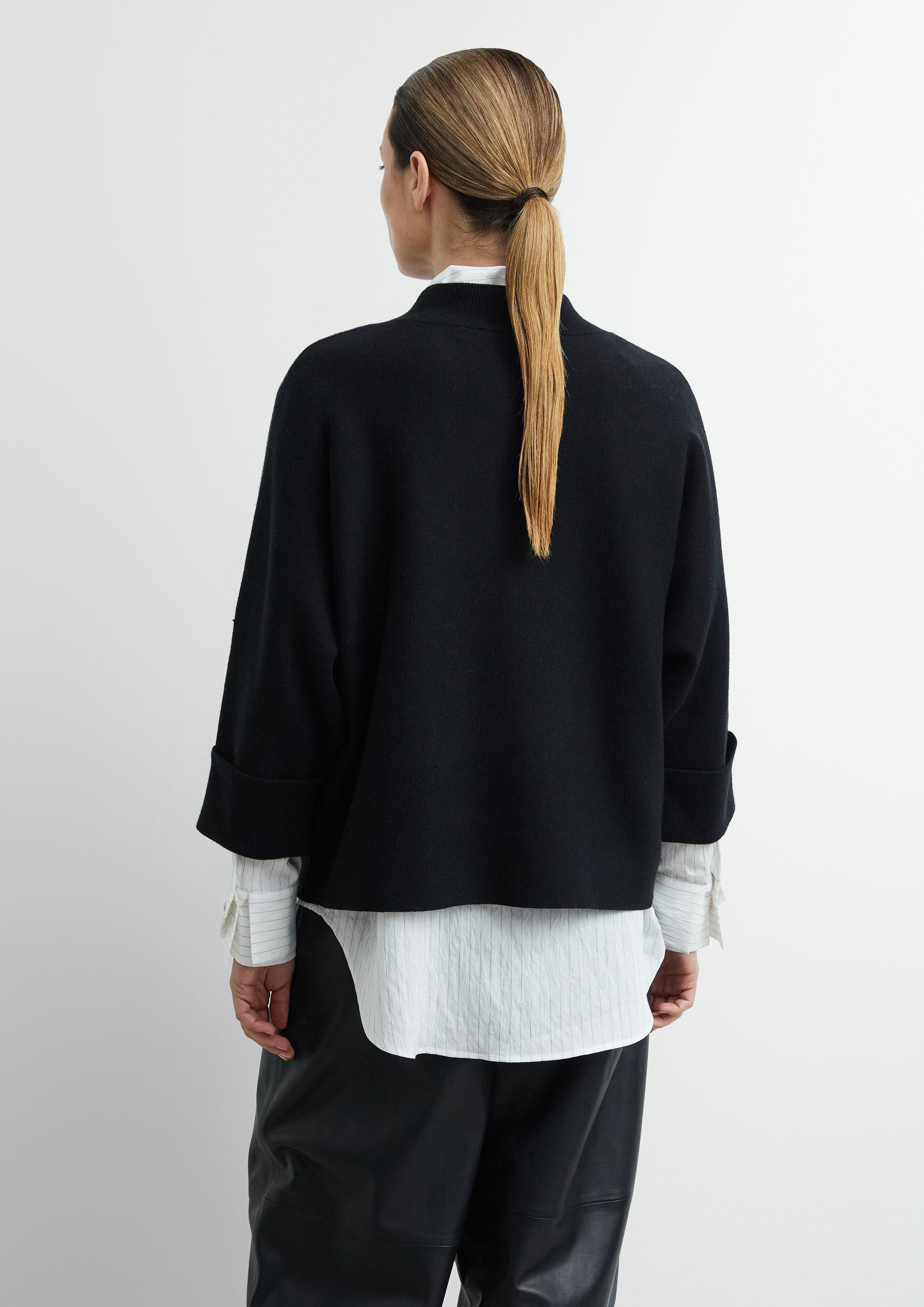Damen Strickjacke in schwarz von COMMA