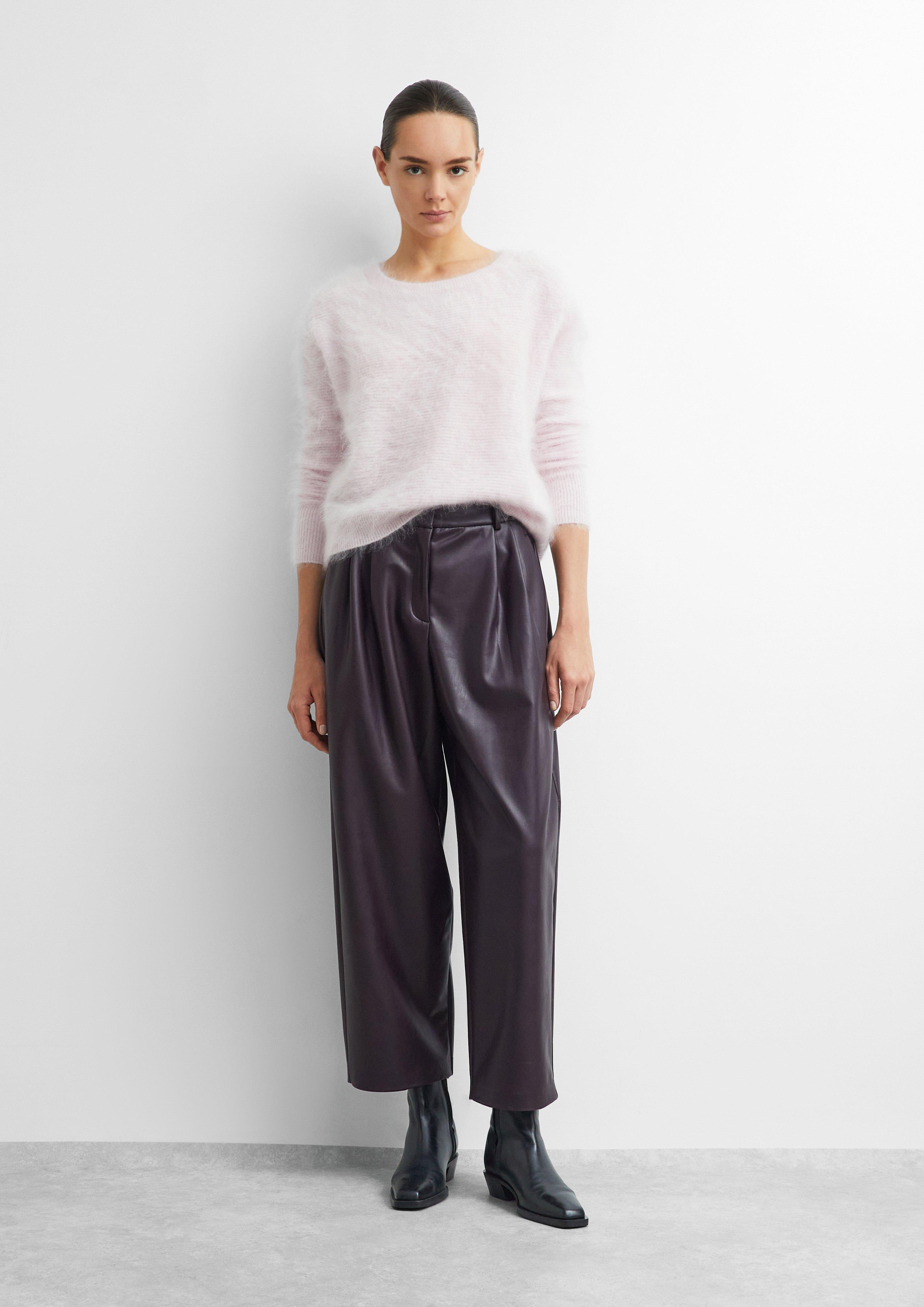 Damen Hose in lila von COMMA