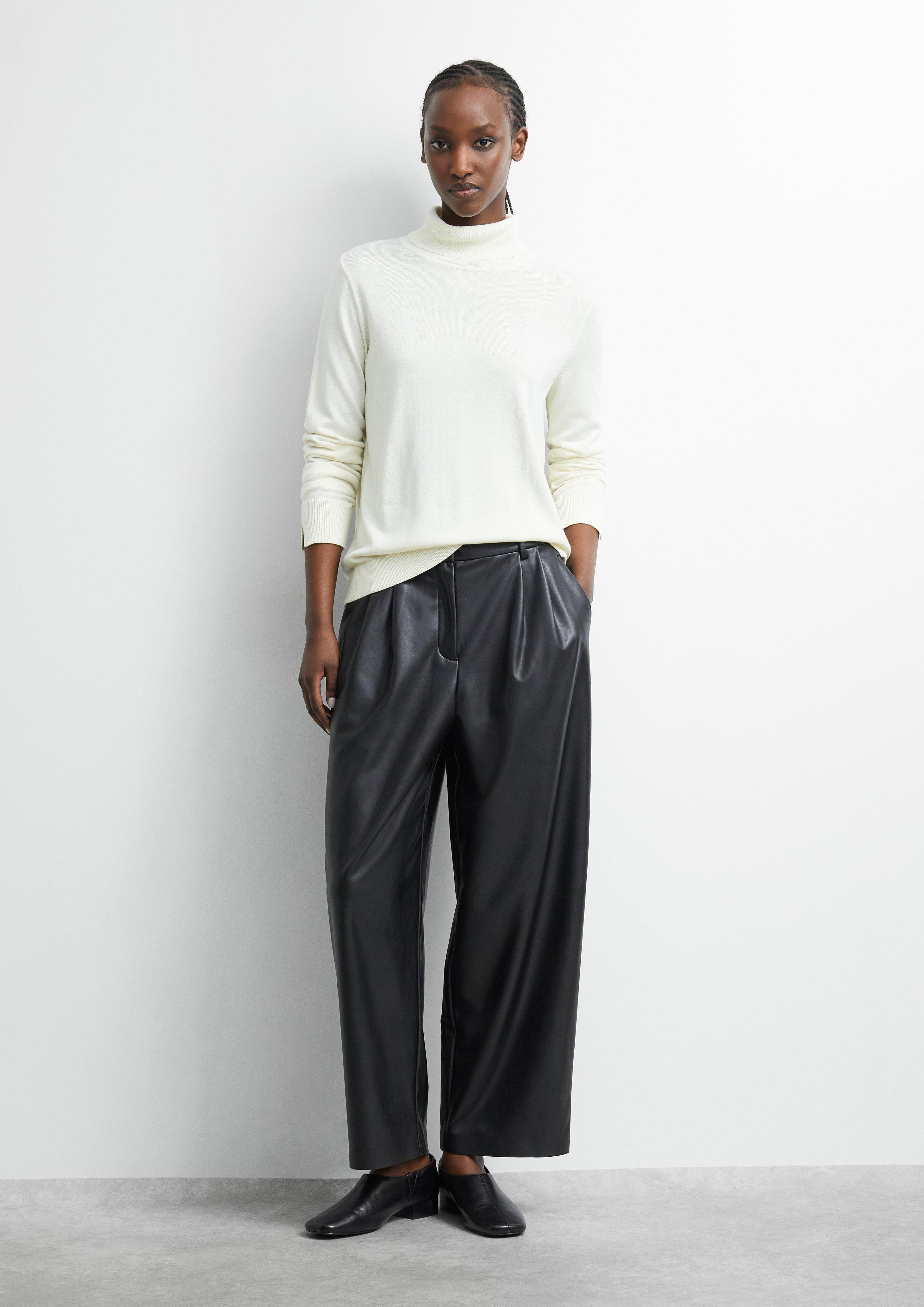 Damen Hose in schwarz von COMMA
