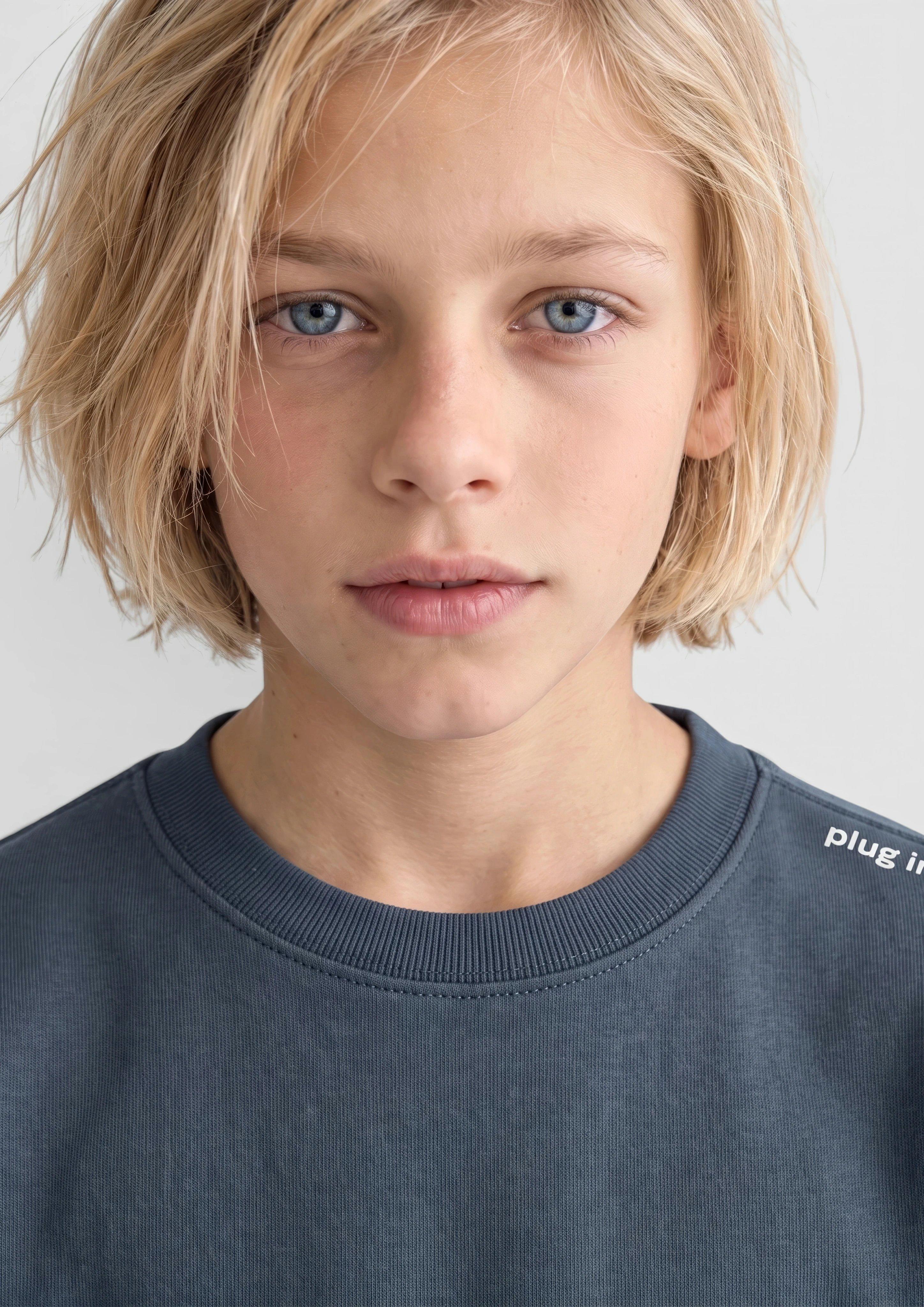 Junior T-Shirt in grijs van s.Oliver