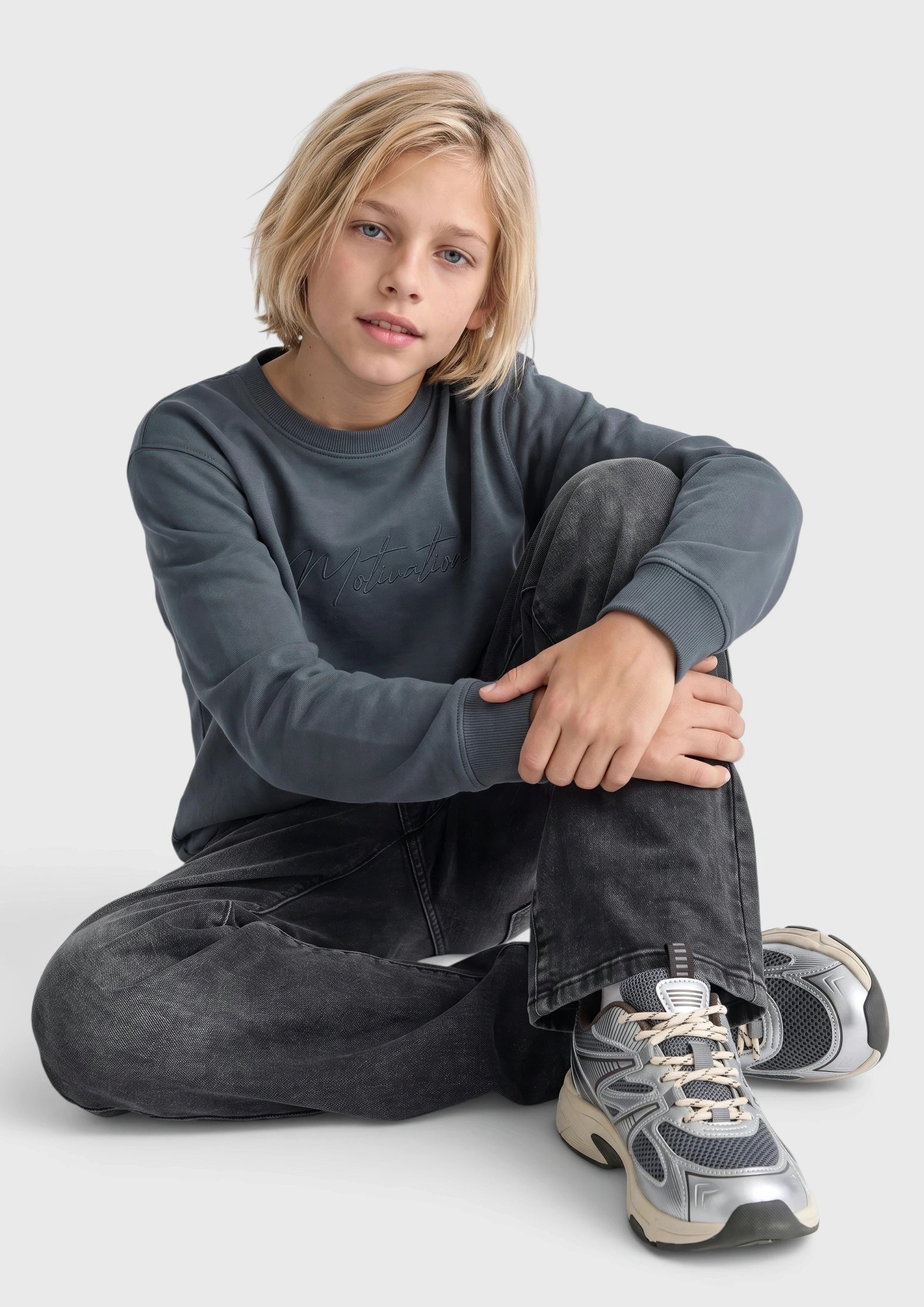 Junior T-Shirt in grijs van s.Oliver