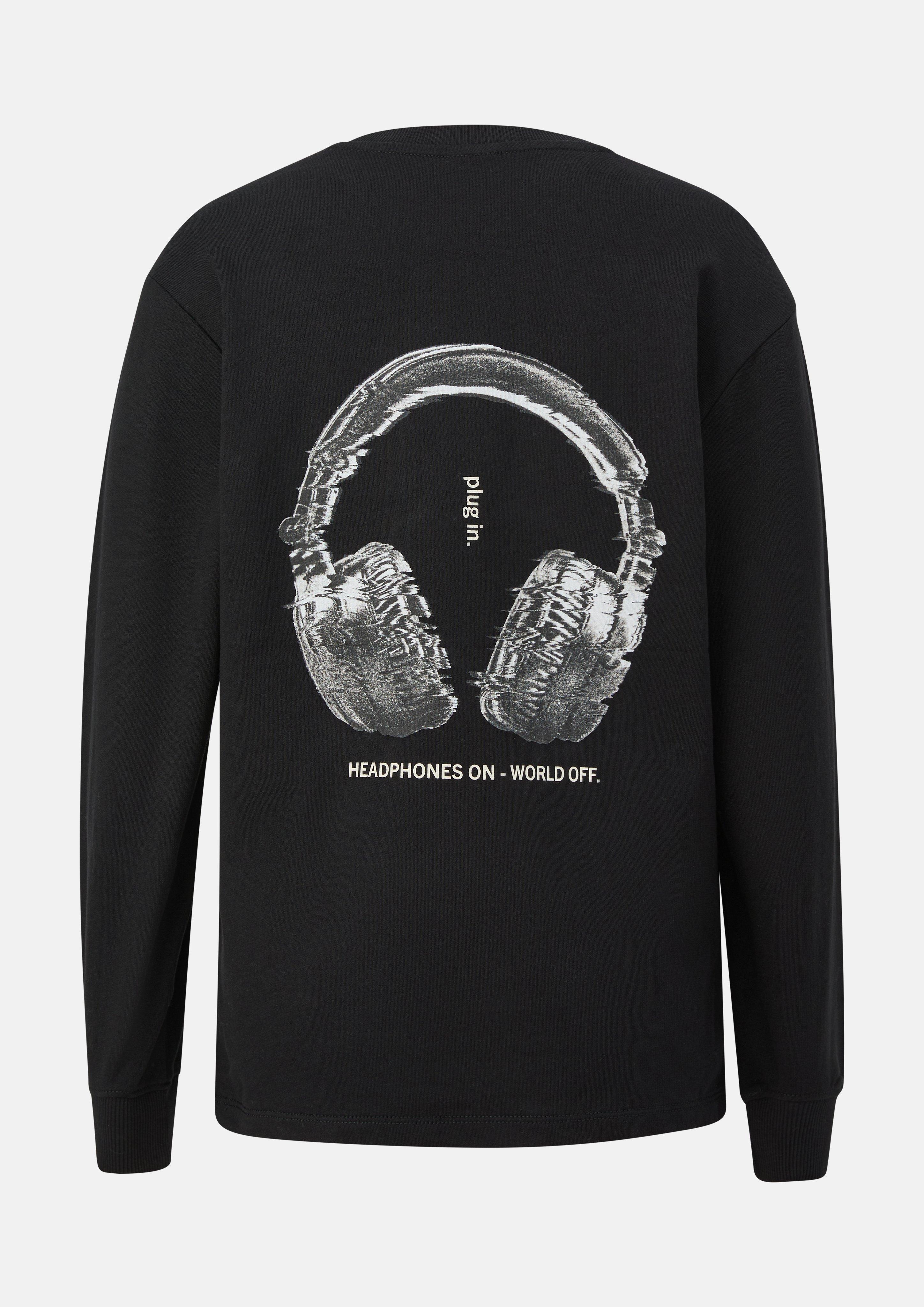 Junior T-Shirt in zwart van s.Oliver