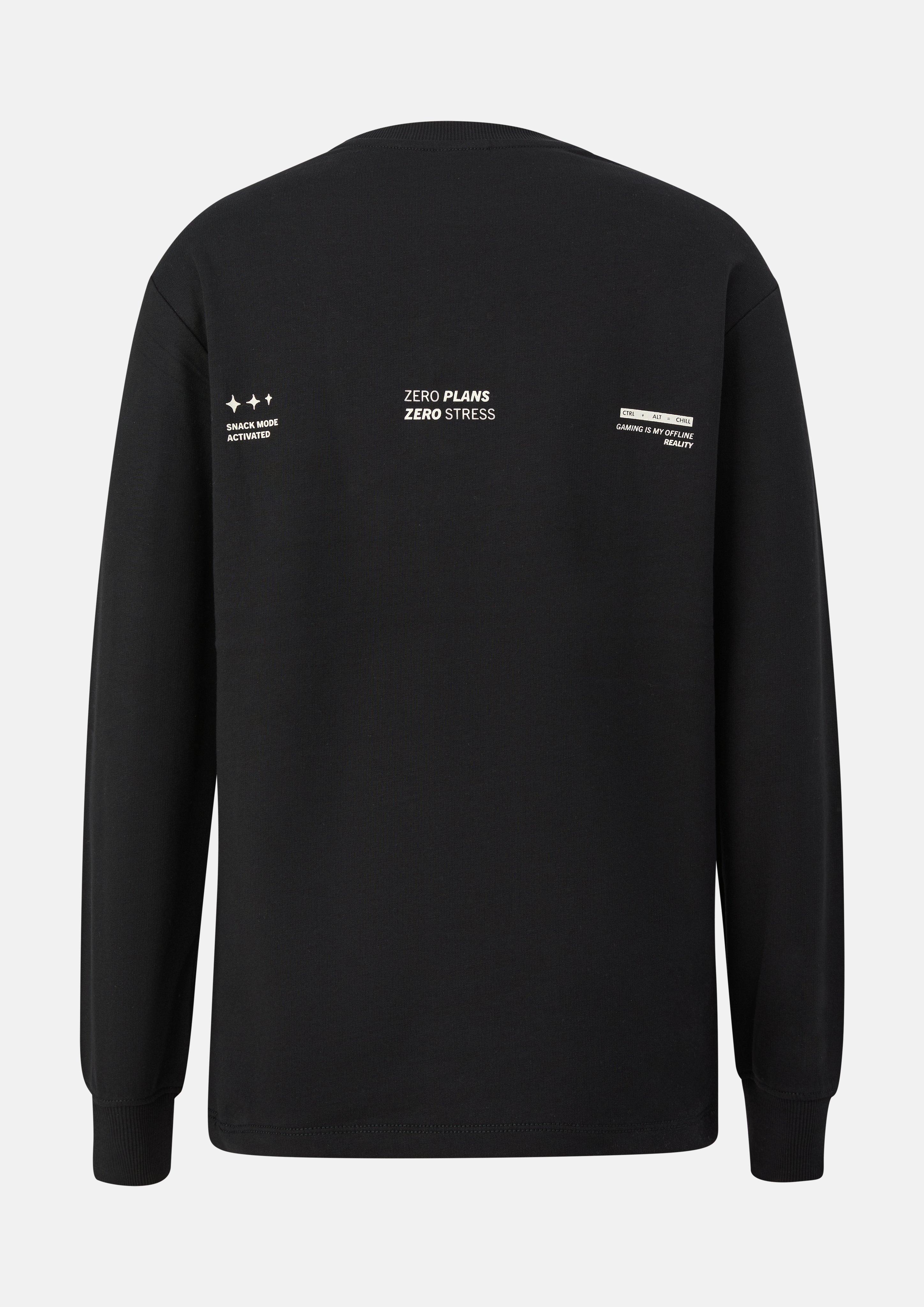 Junior T-Shirt in zwart van s.Oliver
