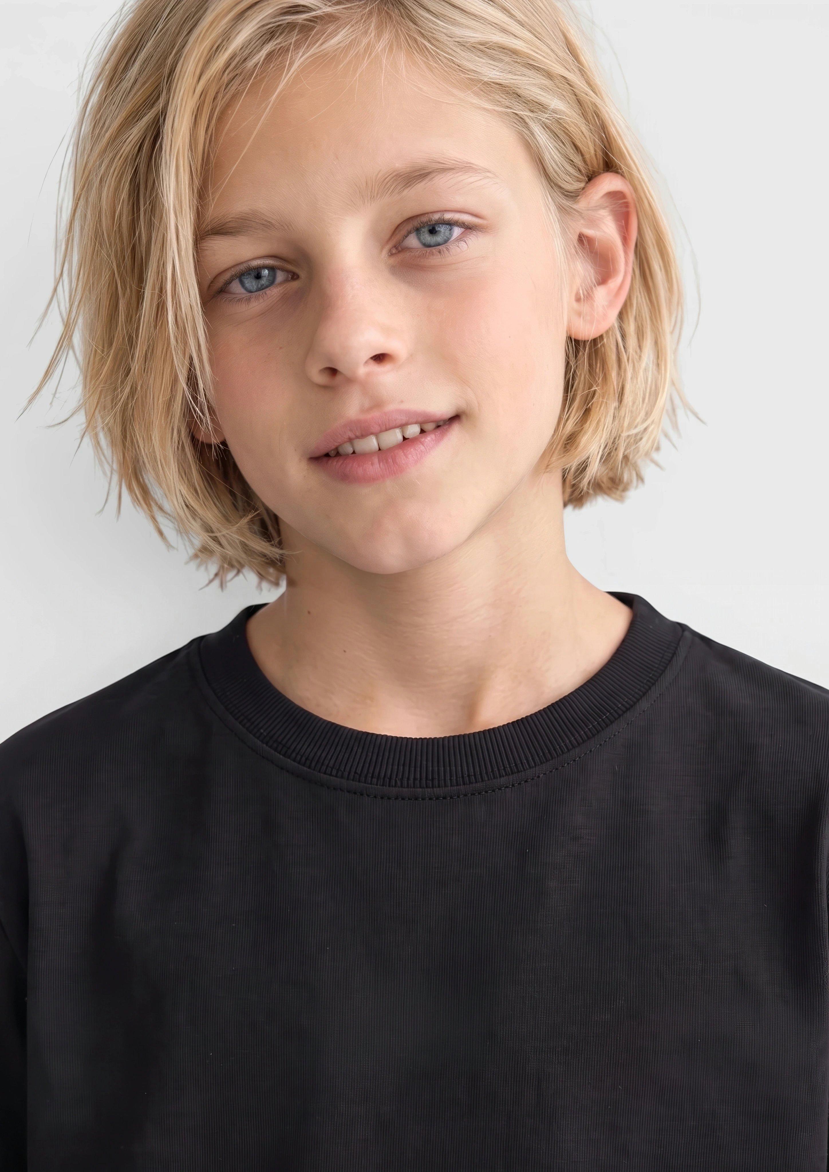 Junior T-Shirt in zwart van s.Oliver
