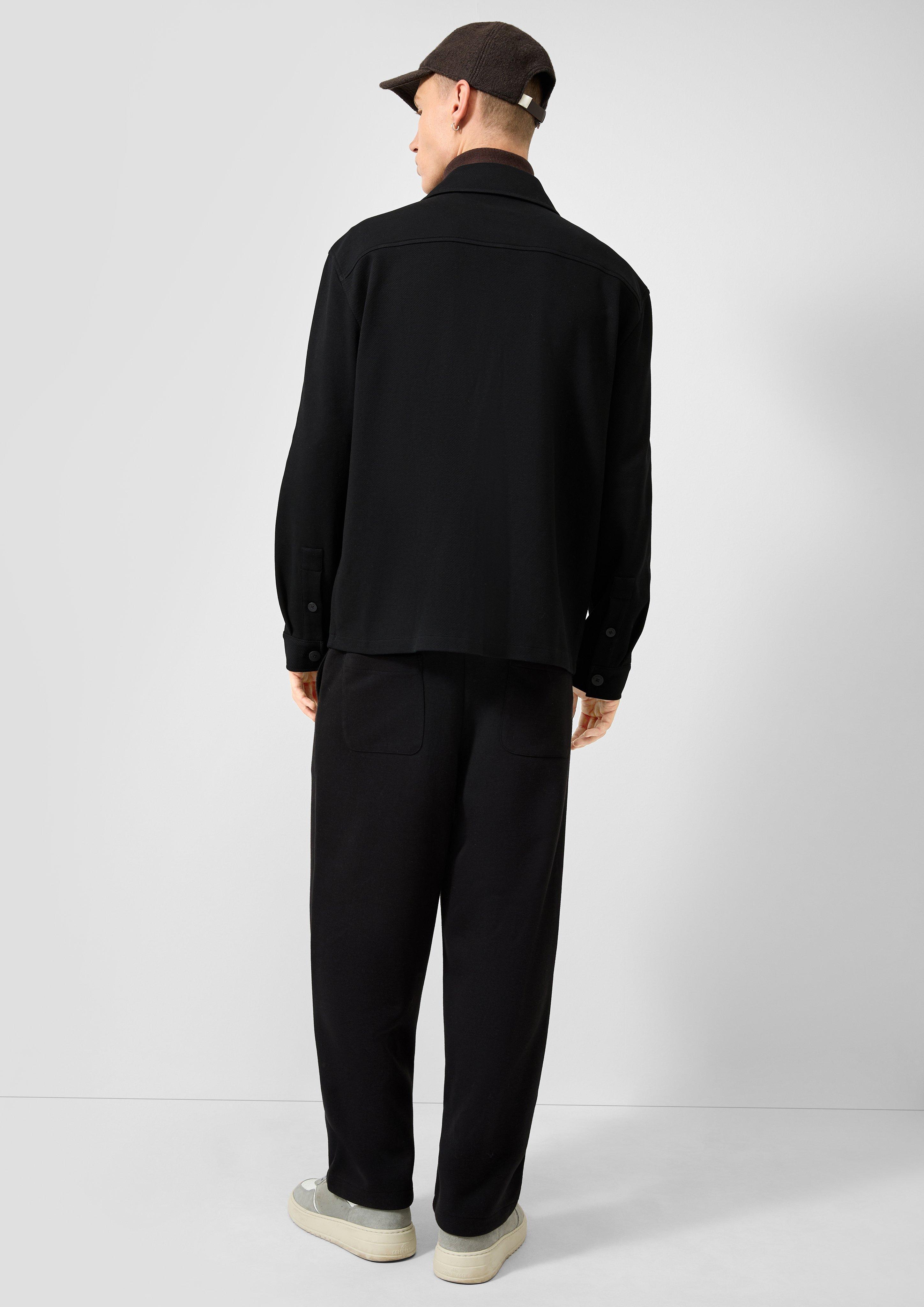 Hommes Chemise en noir de QS
