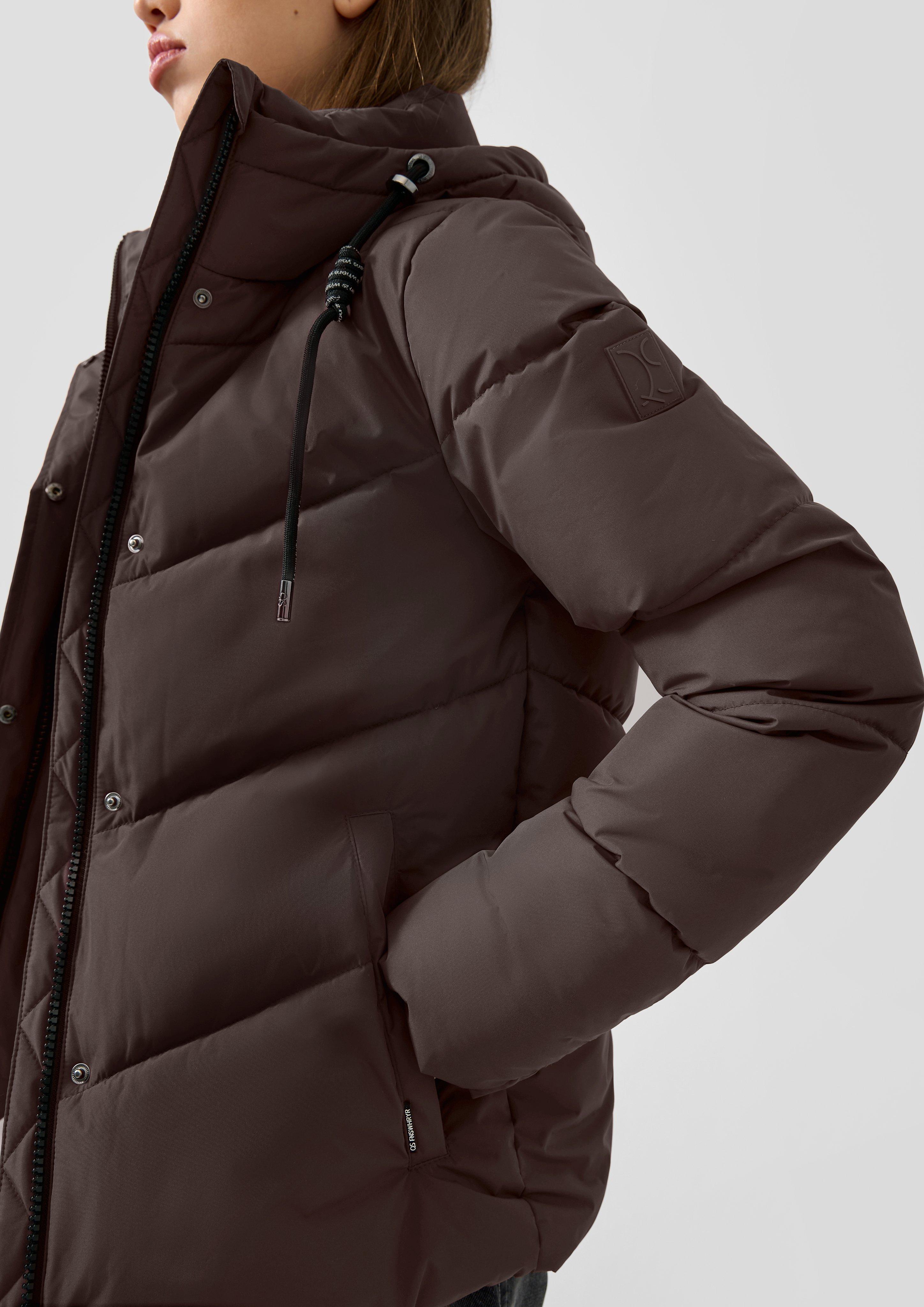 Femmes Veste d'extérieur en brun de QS