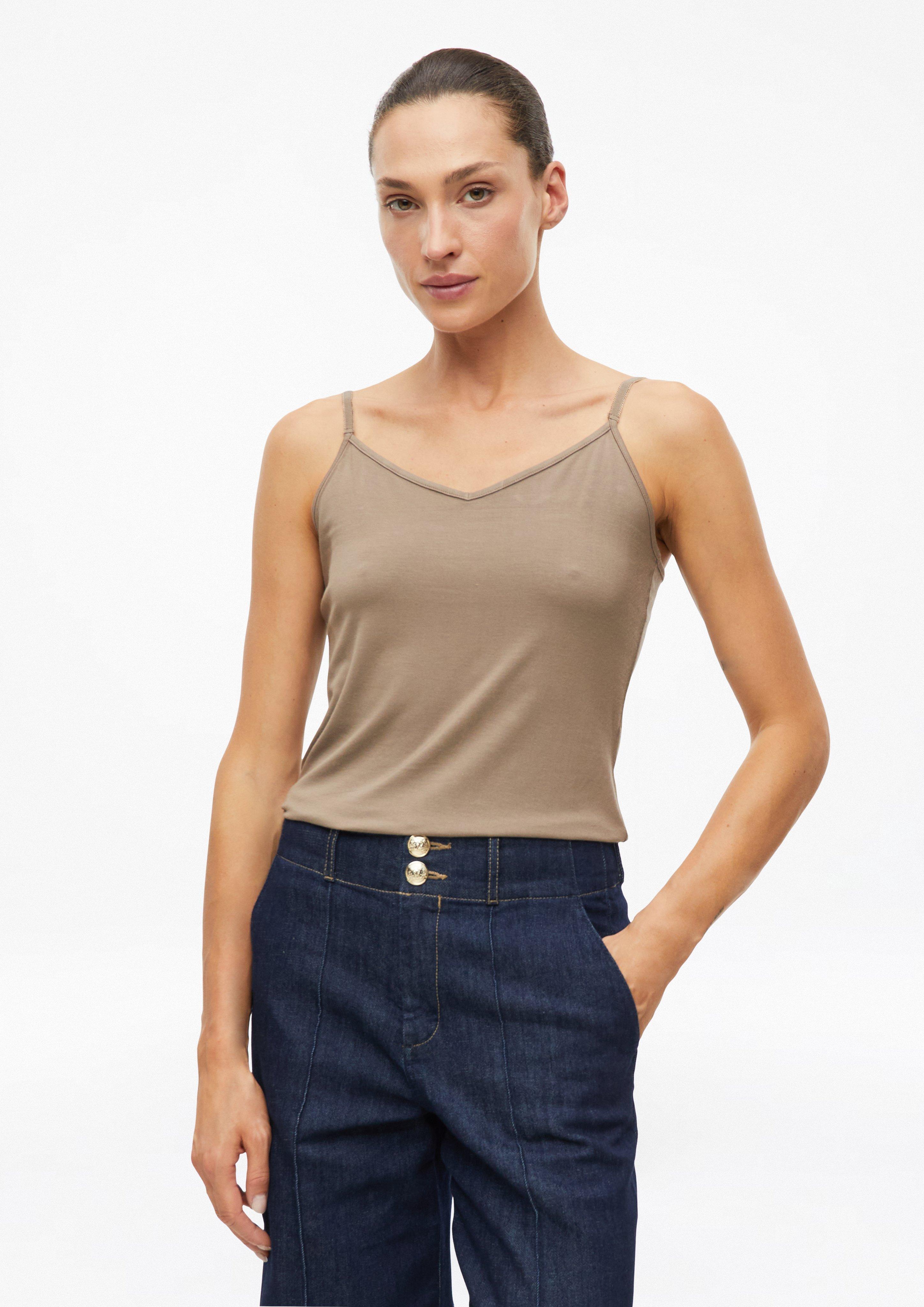 T-shirt en marron clair de s.Oliver BLACK LABEL
