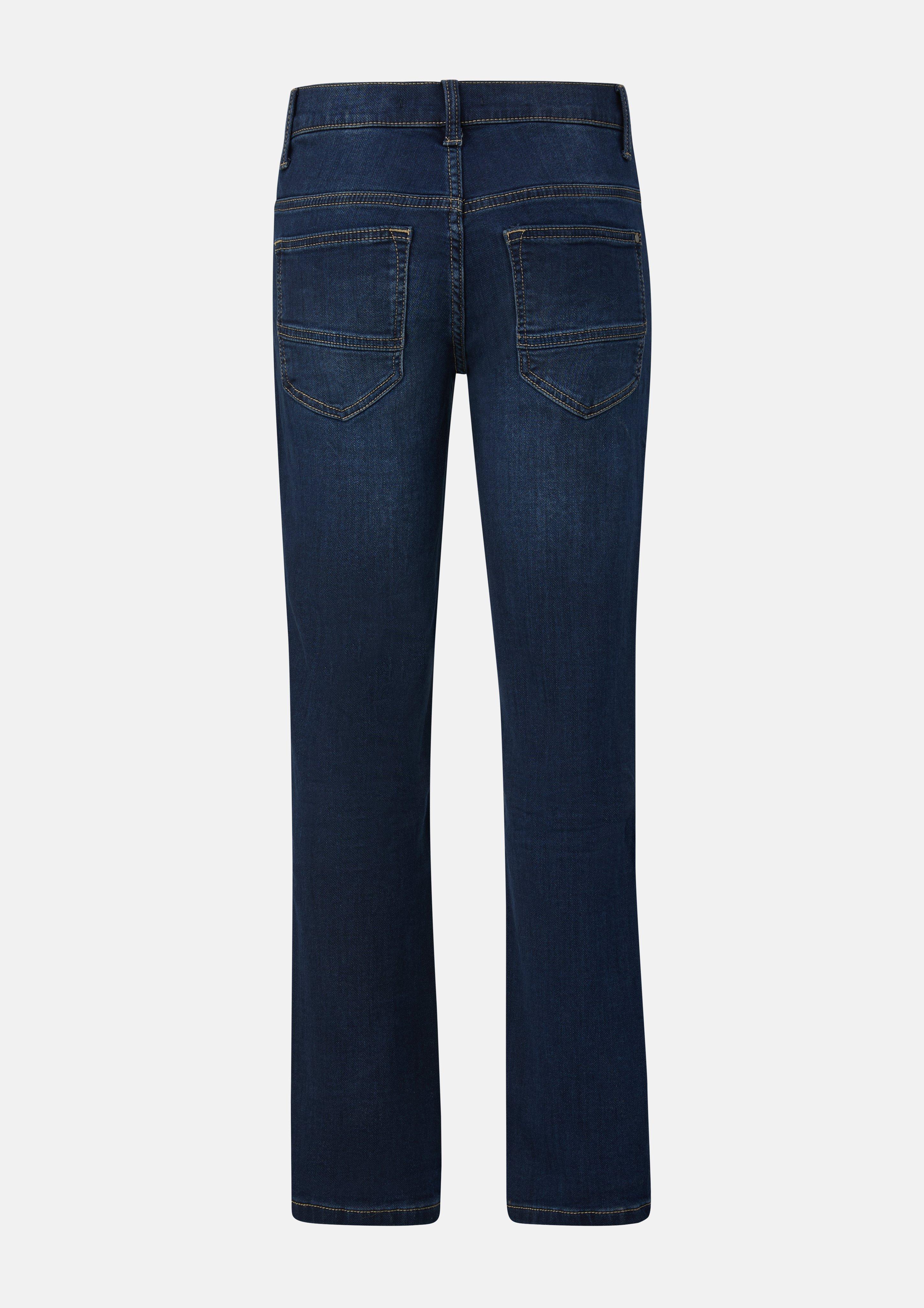 Junior Jeans Pete / Regular Fit / Mid Rise / Straight Leg / zacht en warm van binnen in blauw van s.Oliver