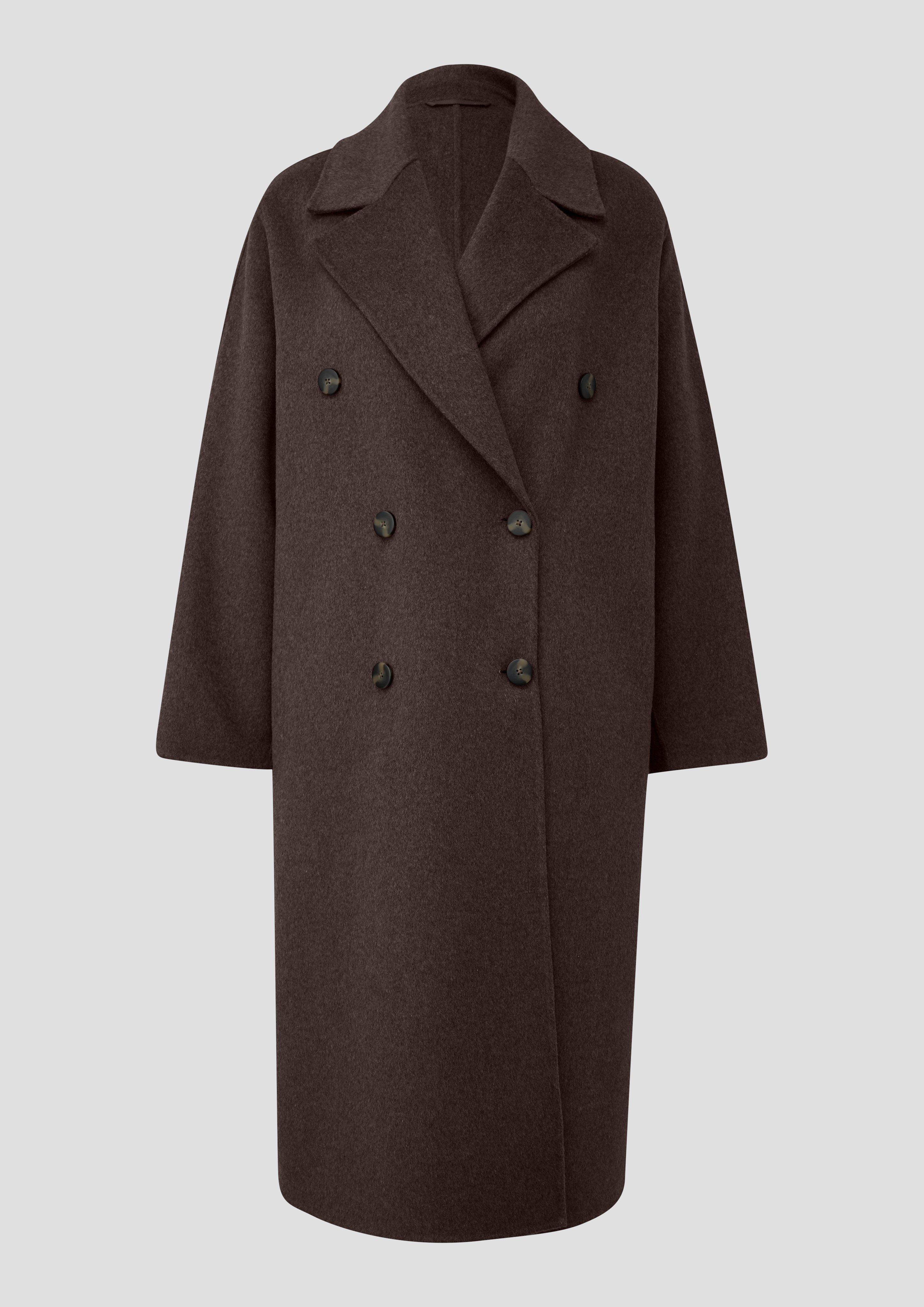 Femmes Manteau d'extérieur en brun de QS