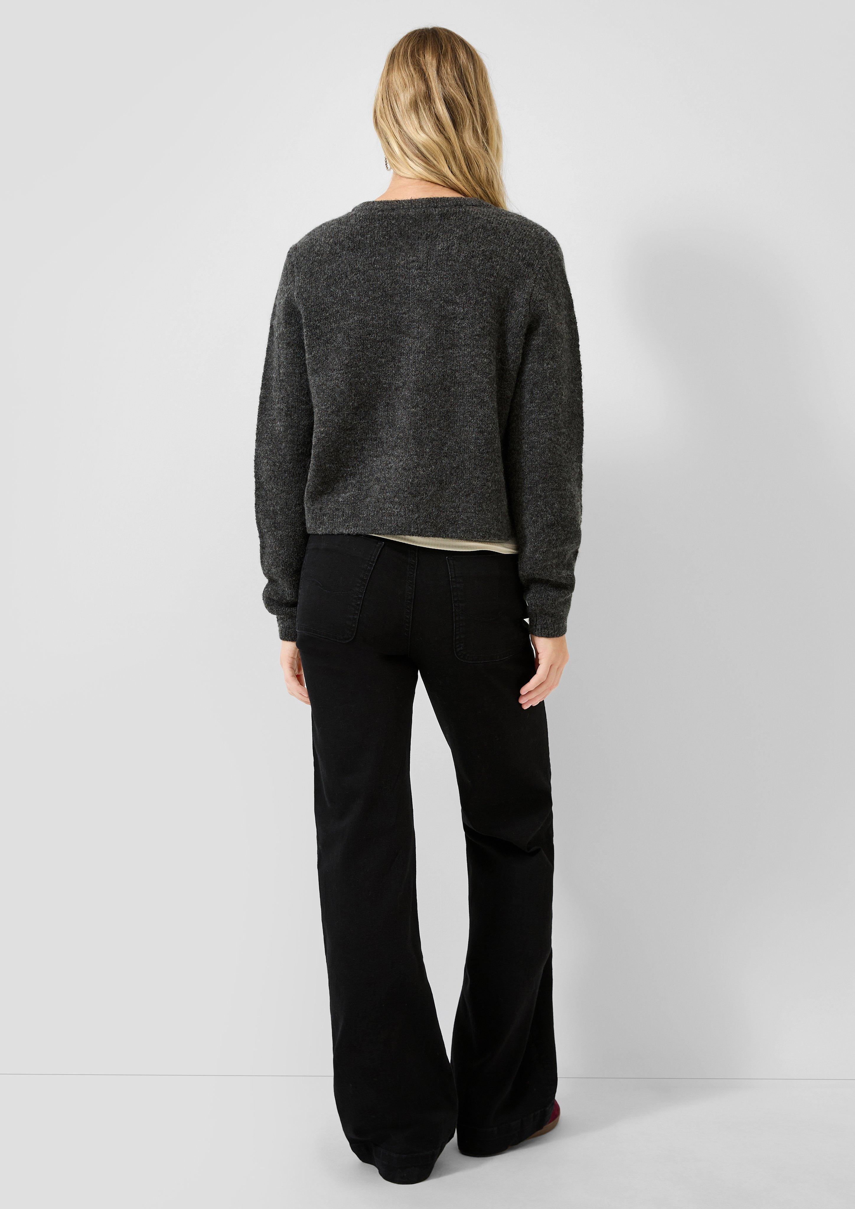 Women Cardigan in grey by QS