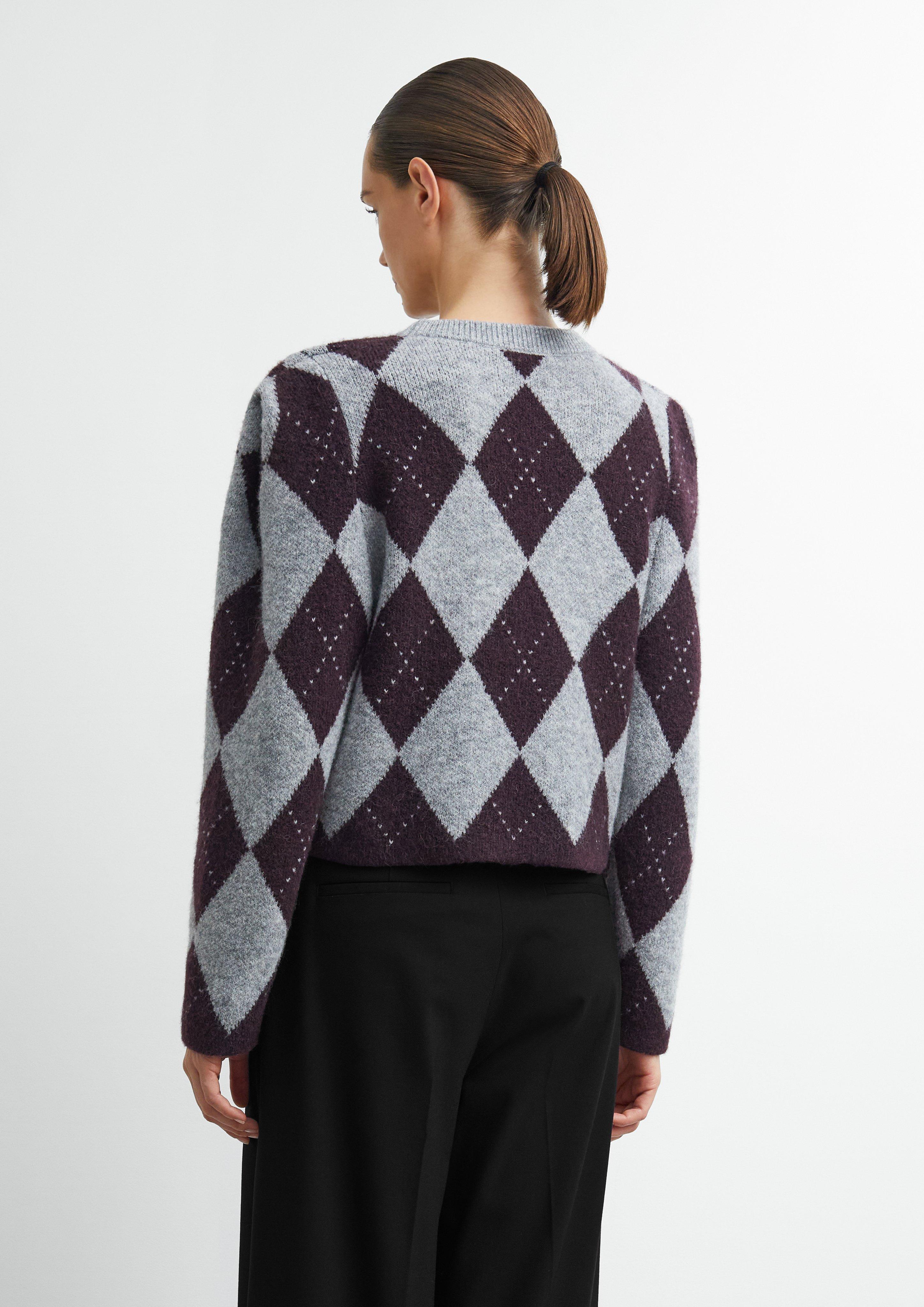 Strickpullover in grau von COMMA