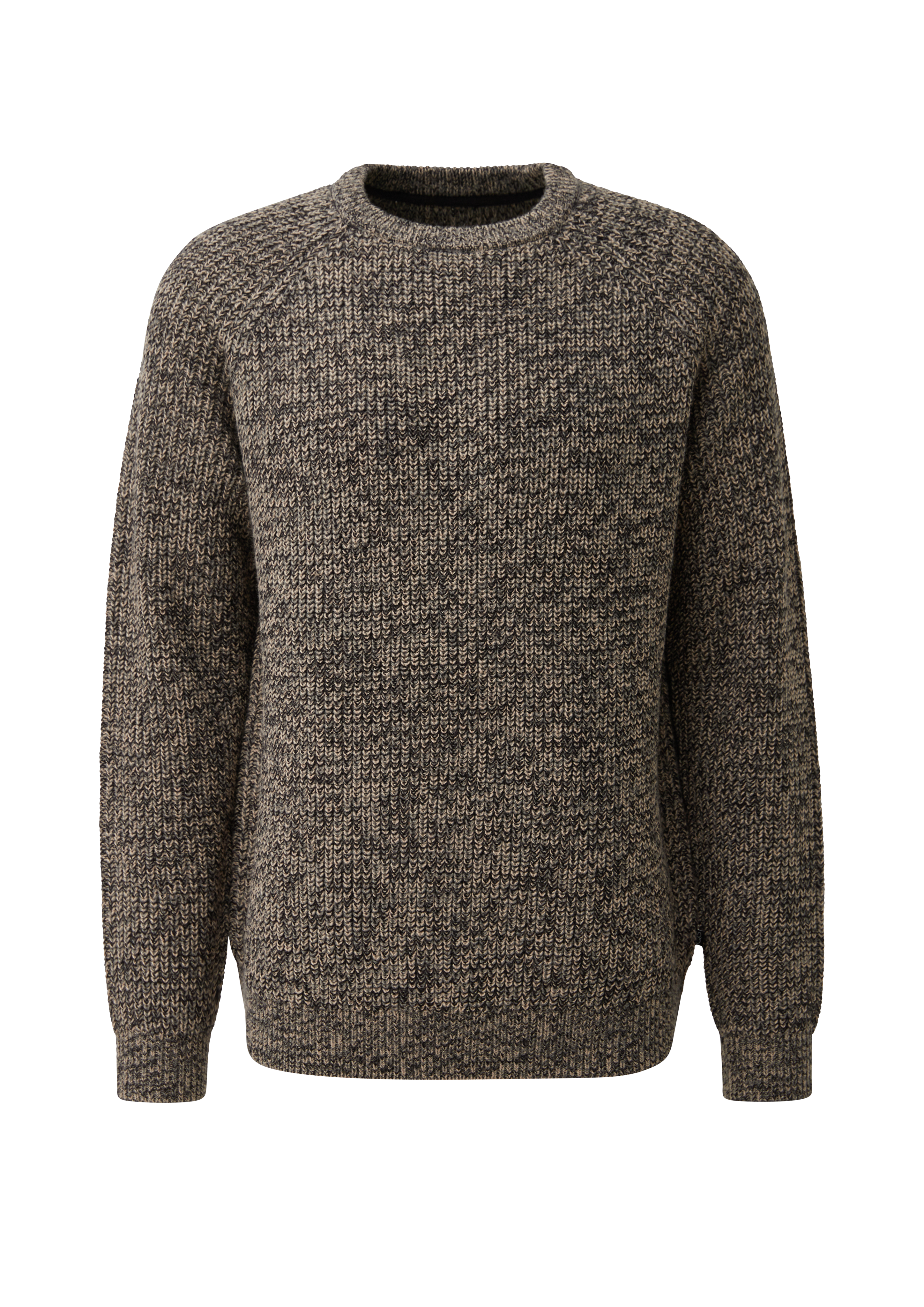 Gebreide trui met melier-effect