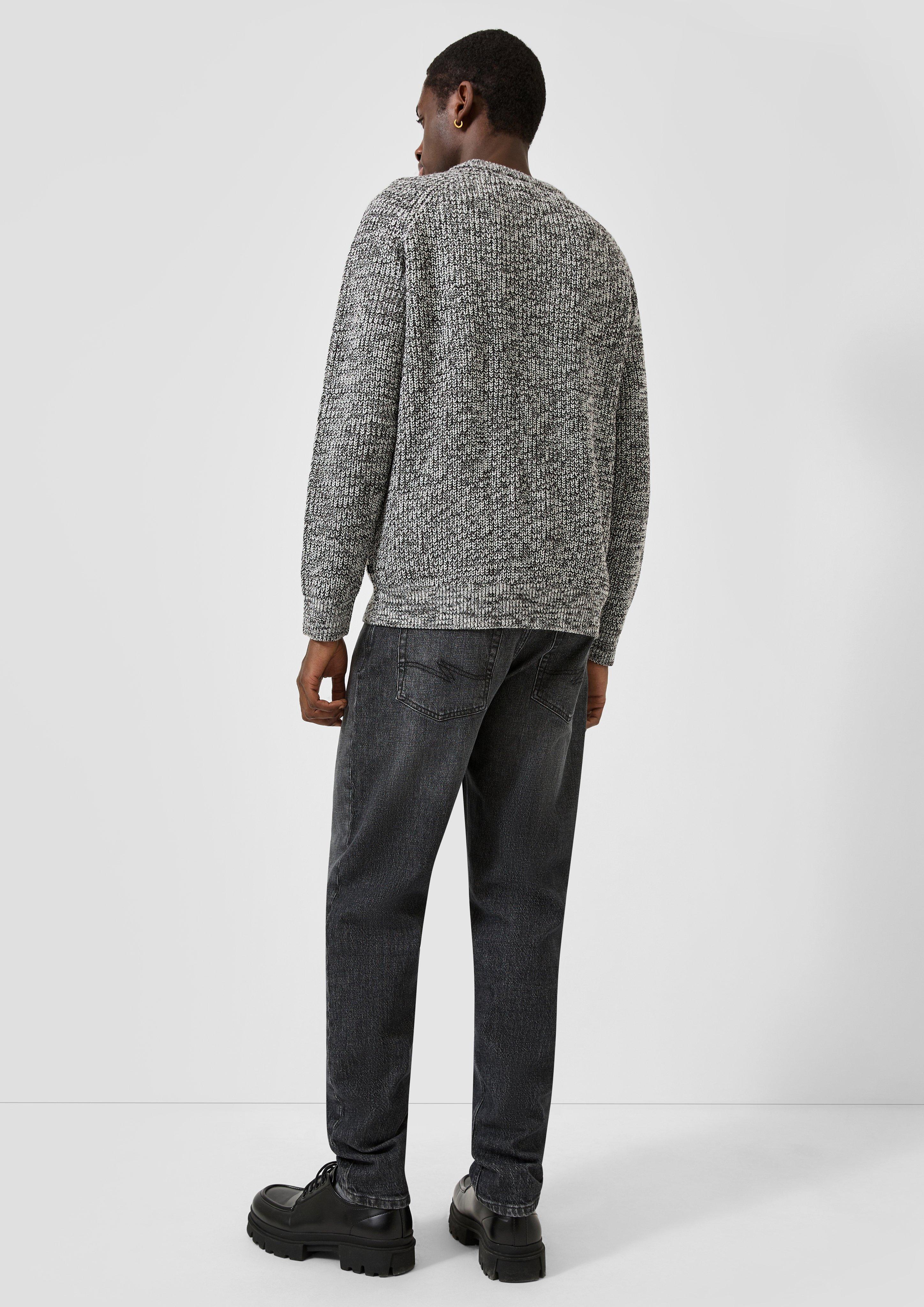 Herren Strickpullover in grau von QS