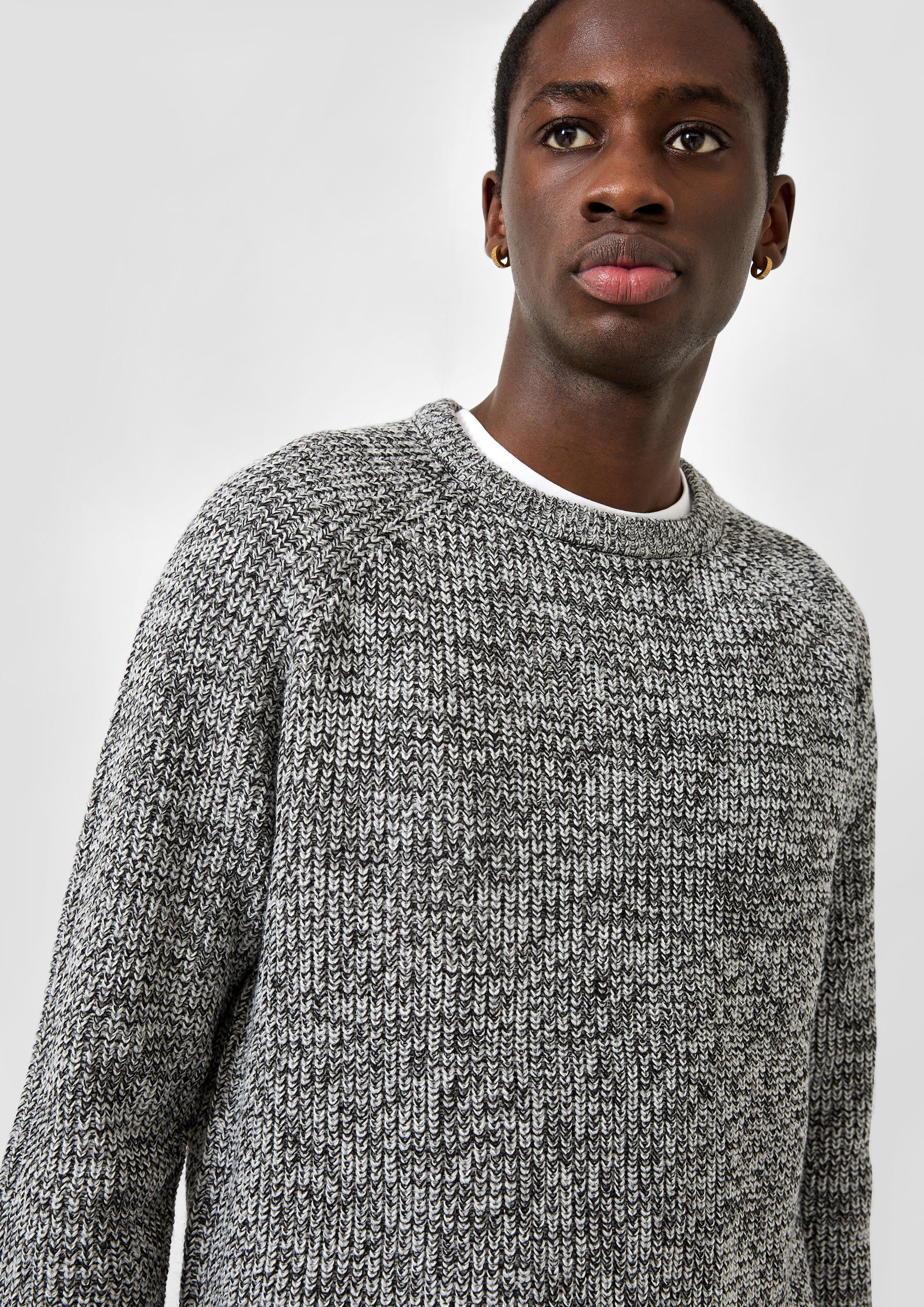Herren Strickpullover in grau von QS