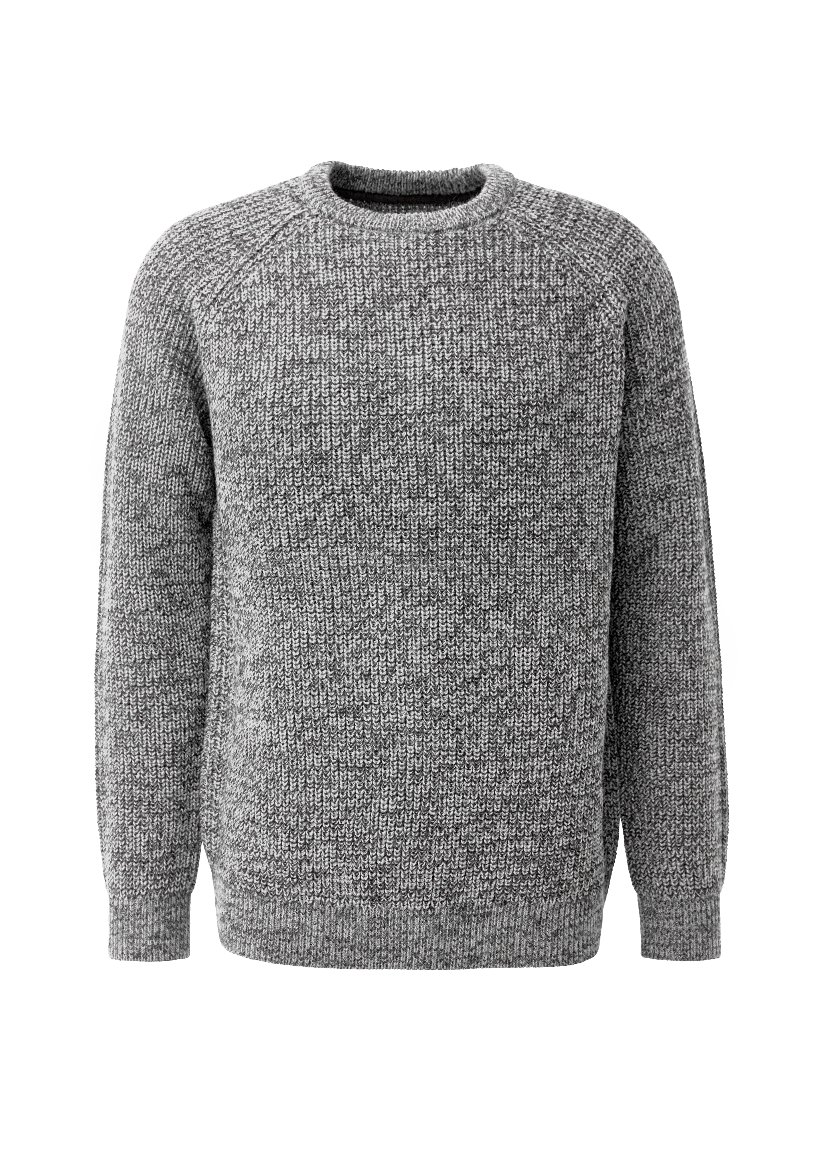 Gebreide trui met melier-effect